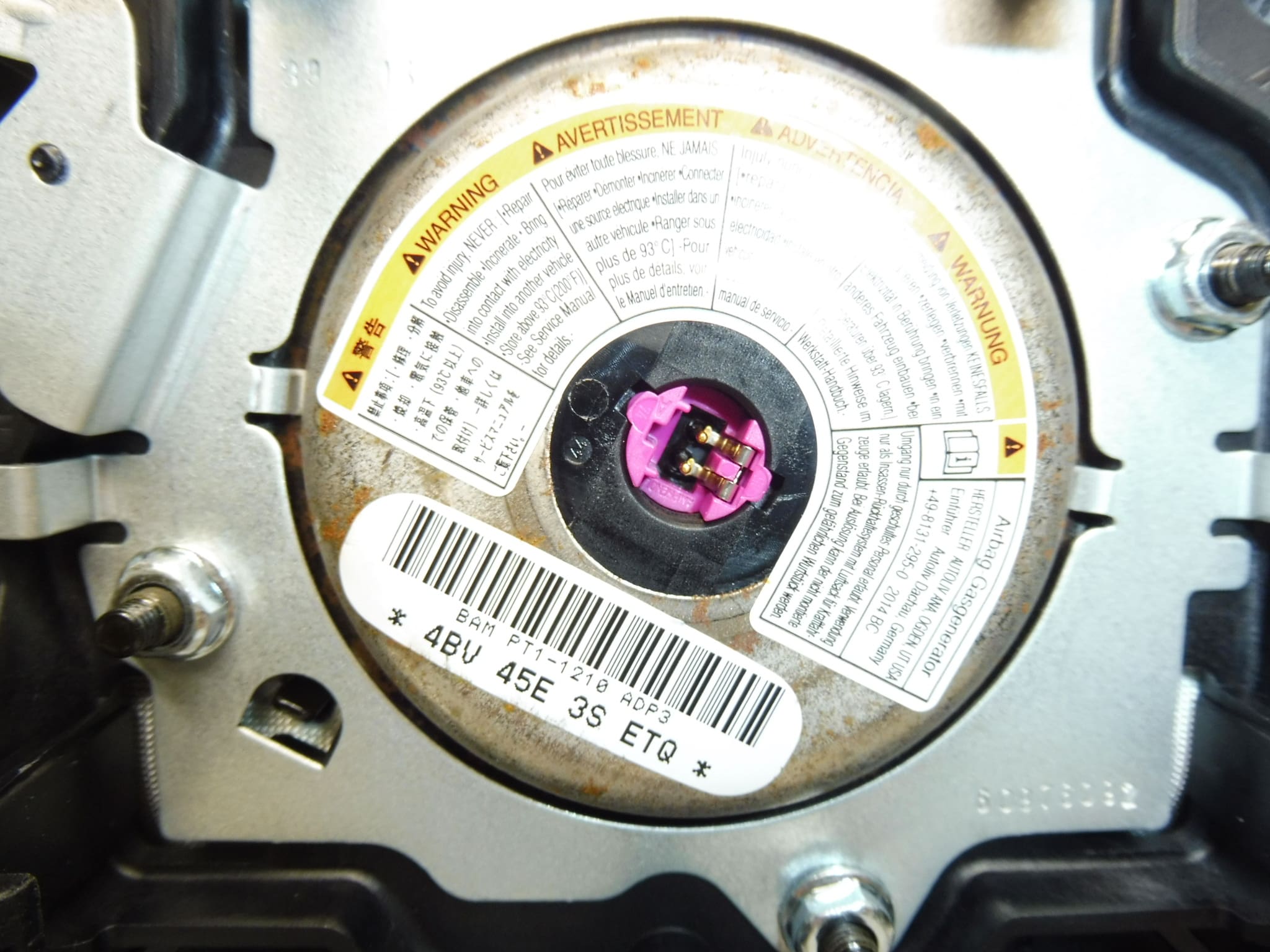 Airbag del conducente Citroën C3 Picasso 98019057ZD - immagine 2