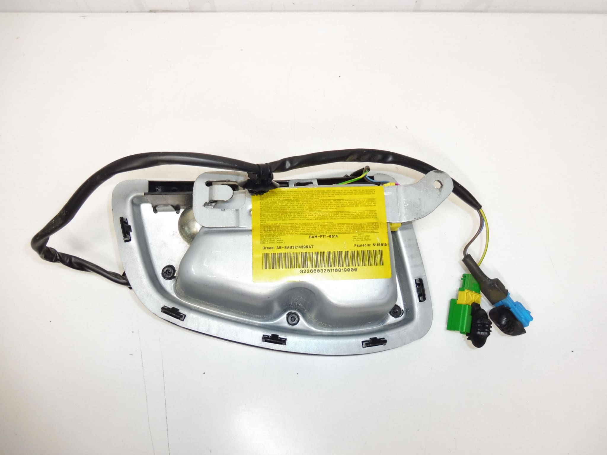 Airbag sedile destro/sinistro per Peugeot 307 51108919 8216L2 - immagine 2