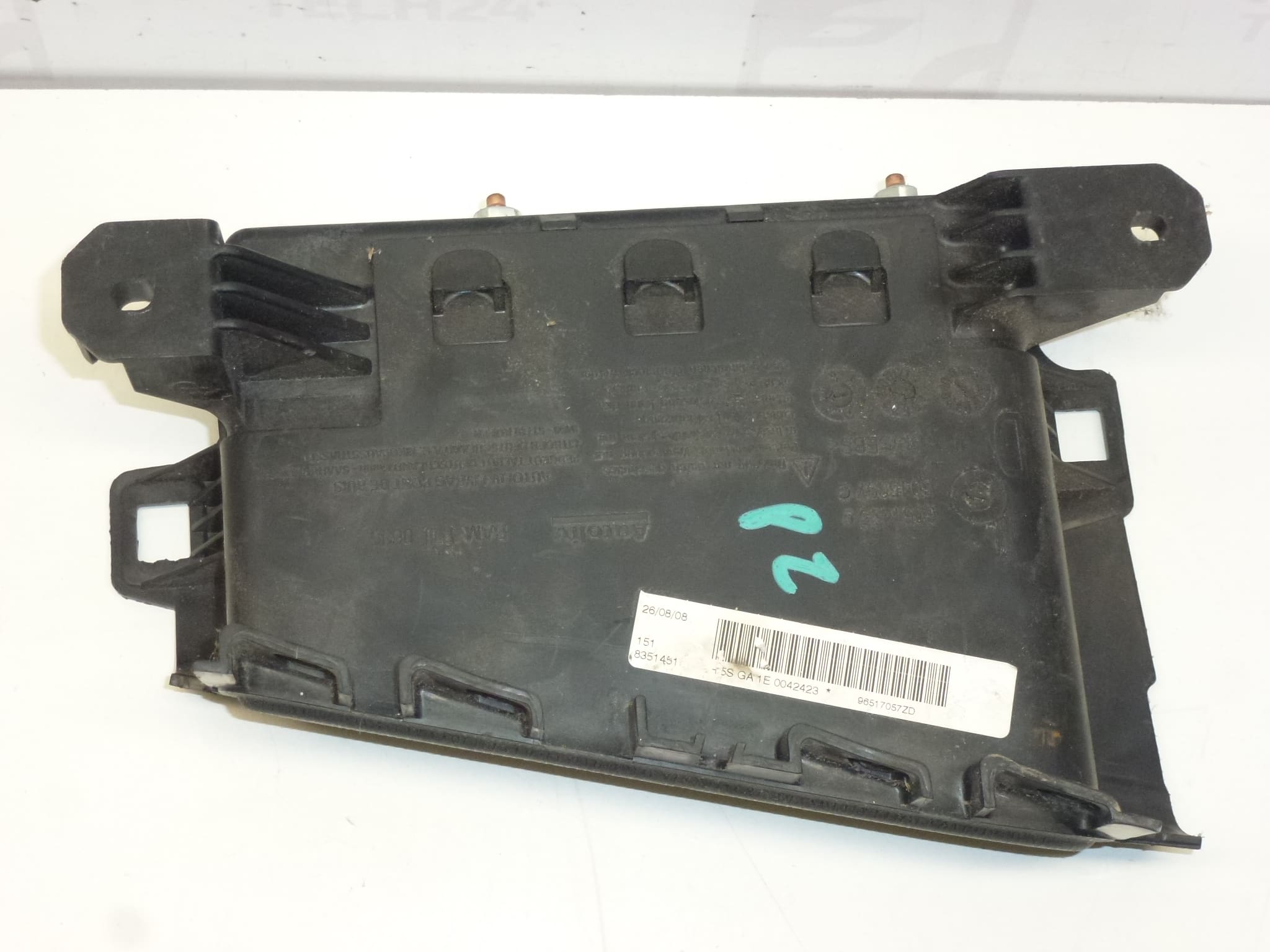 Airbag sedile posteriore destro Citroën C6 96517057ZD 8216JL - immagine 2