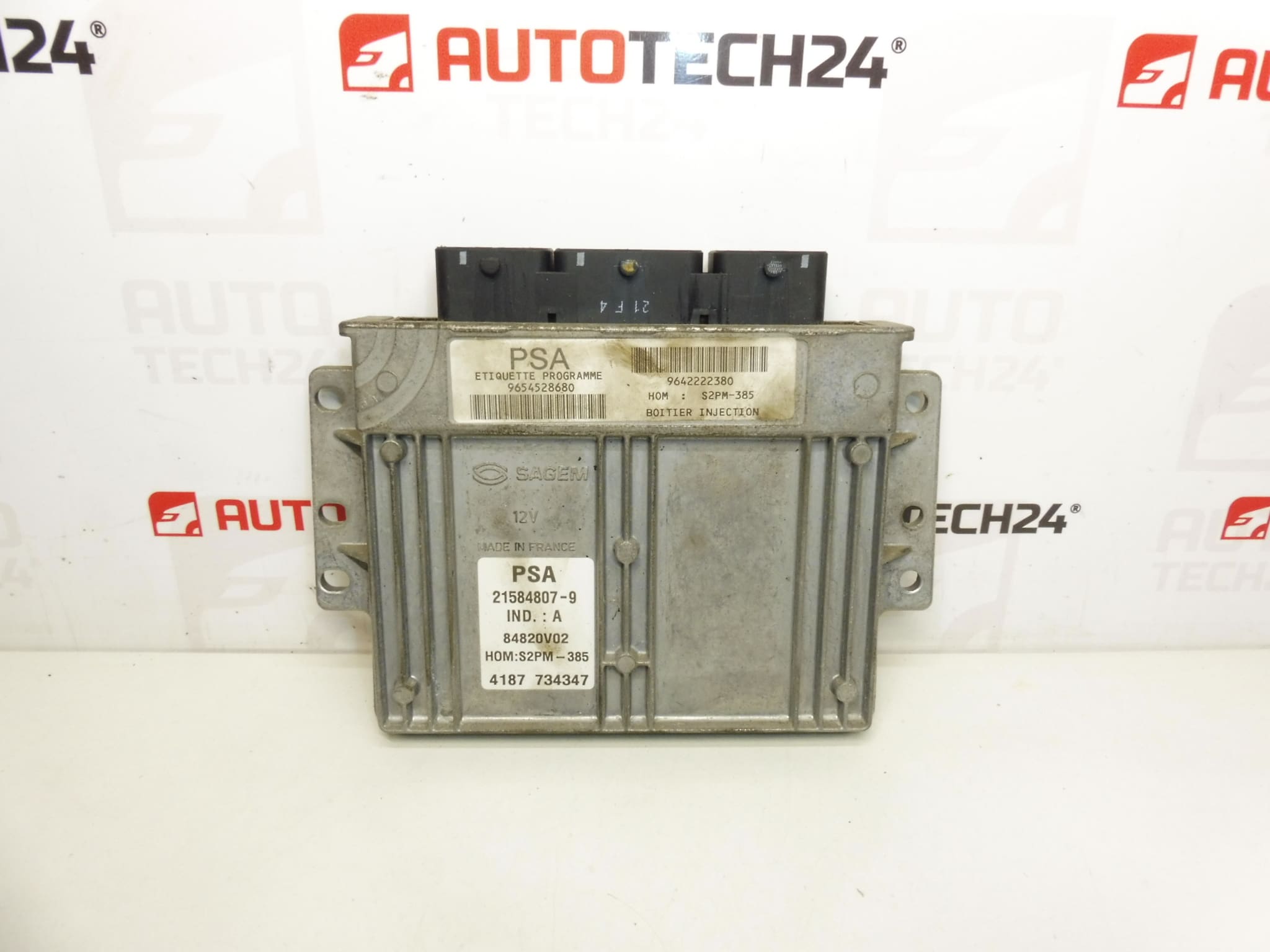 Centralina Sagem S2PM-385 1.4i 9654528680 9642222380 1940KT