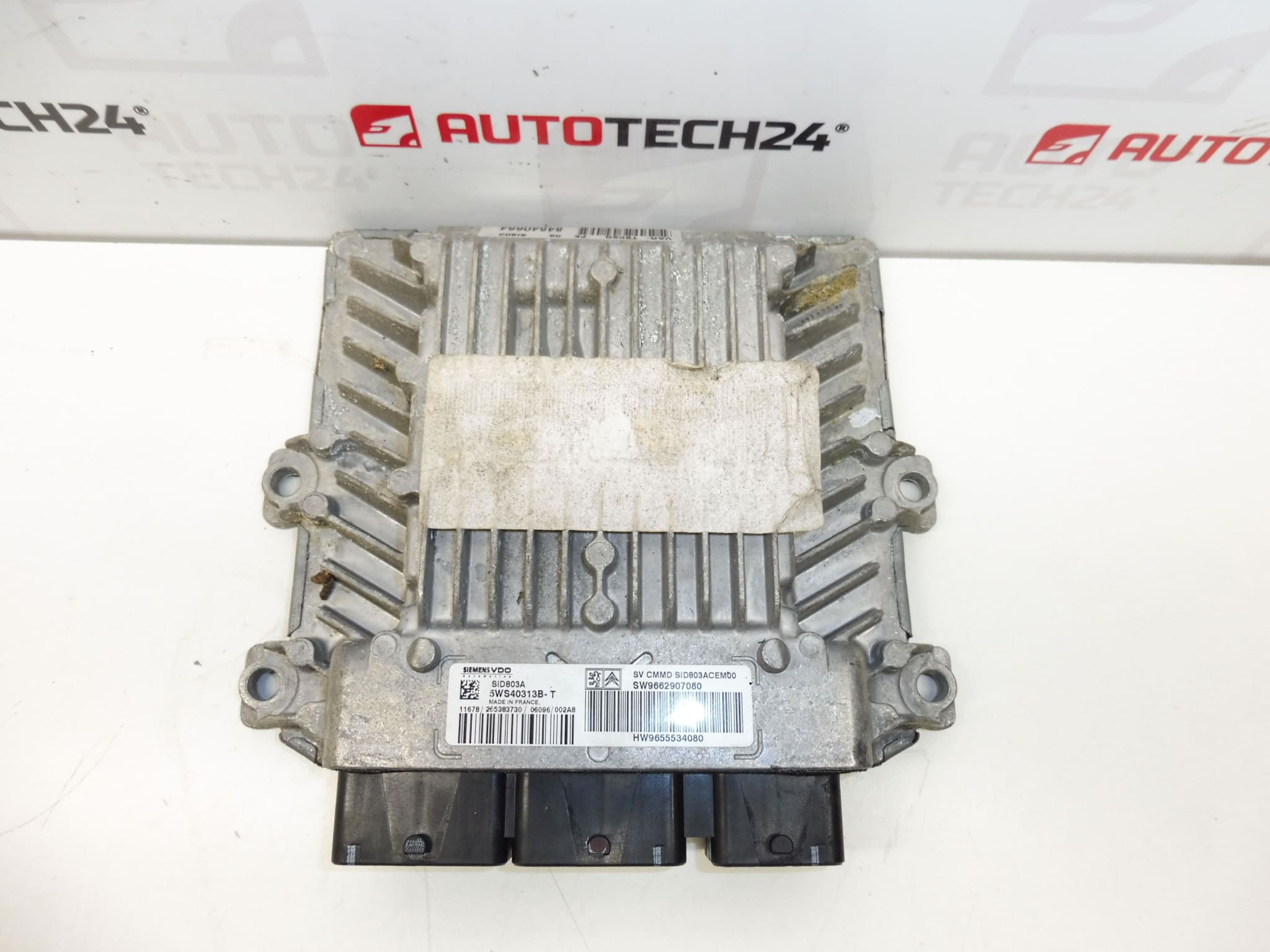 Centralina Siemens VDO SID803A 5WS40313B-T 9655534080 9662907080