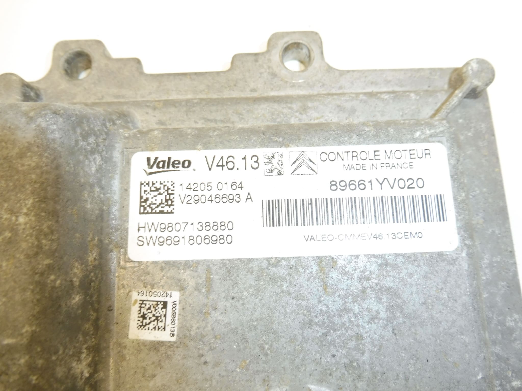 Centralina Valeo V46.13 Citroën Peugeot 9807138880 9691806980 9691682380 - immagine 2