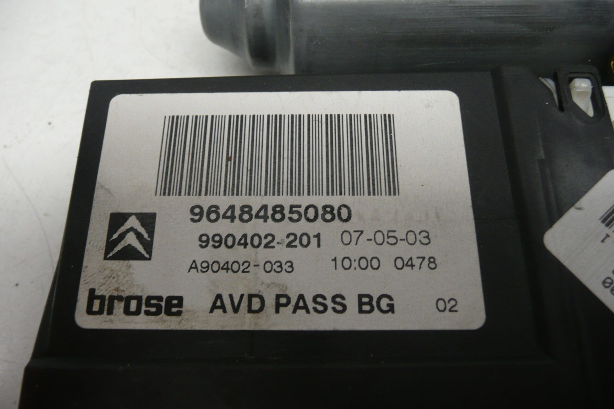 Motore Elettrico Per Alzavetro Predetto Destro Citroën C5 9648485080 - immagine 2