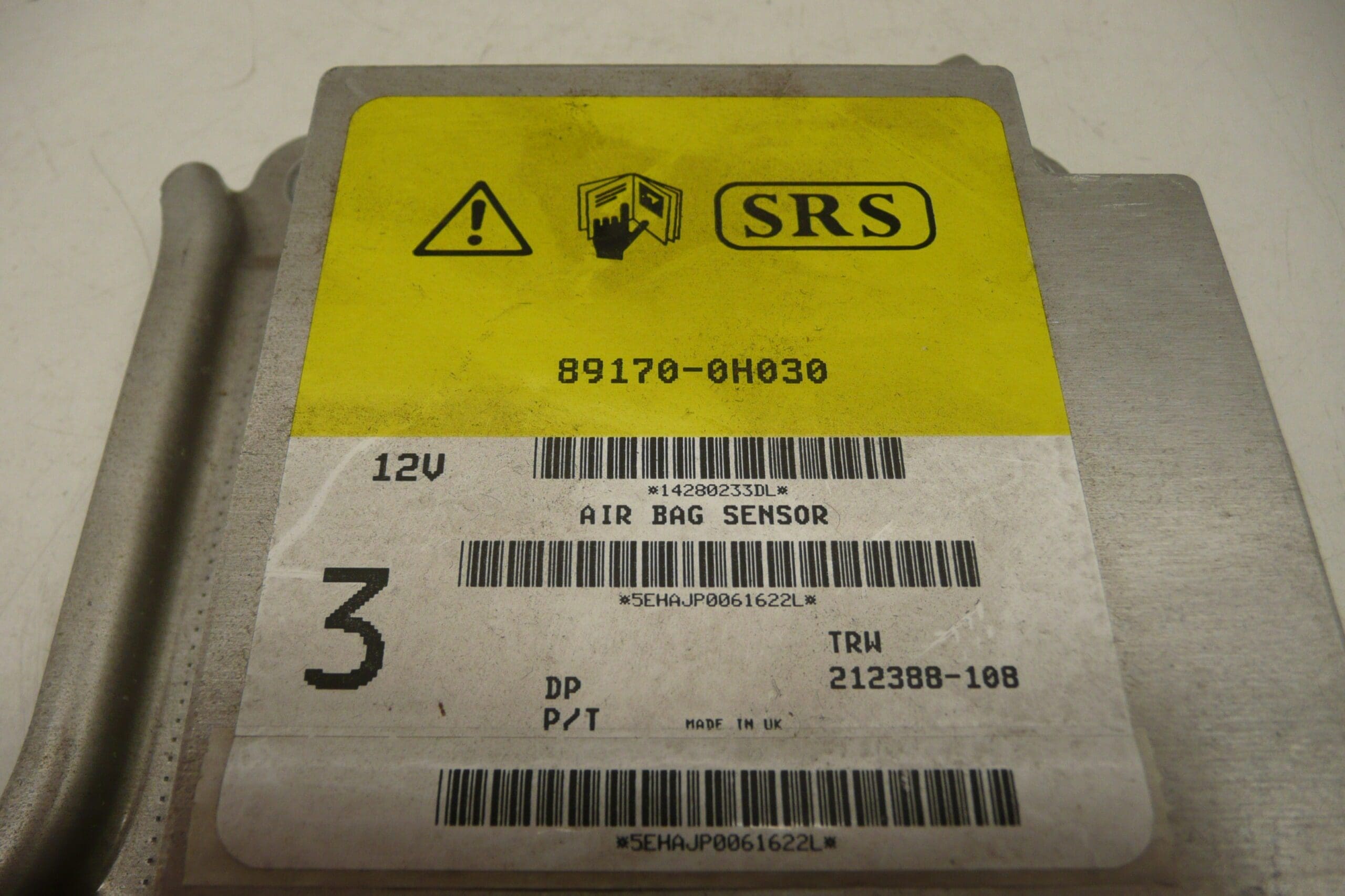 Unità Airbag Citroën Peugeot Completamente Funzionante 89170-0H030 6546F8 - immagine 2