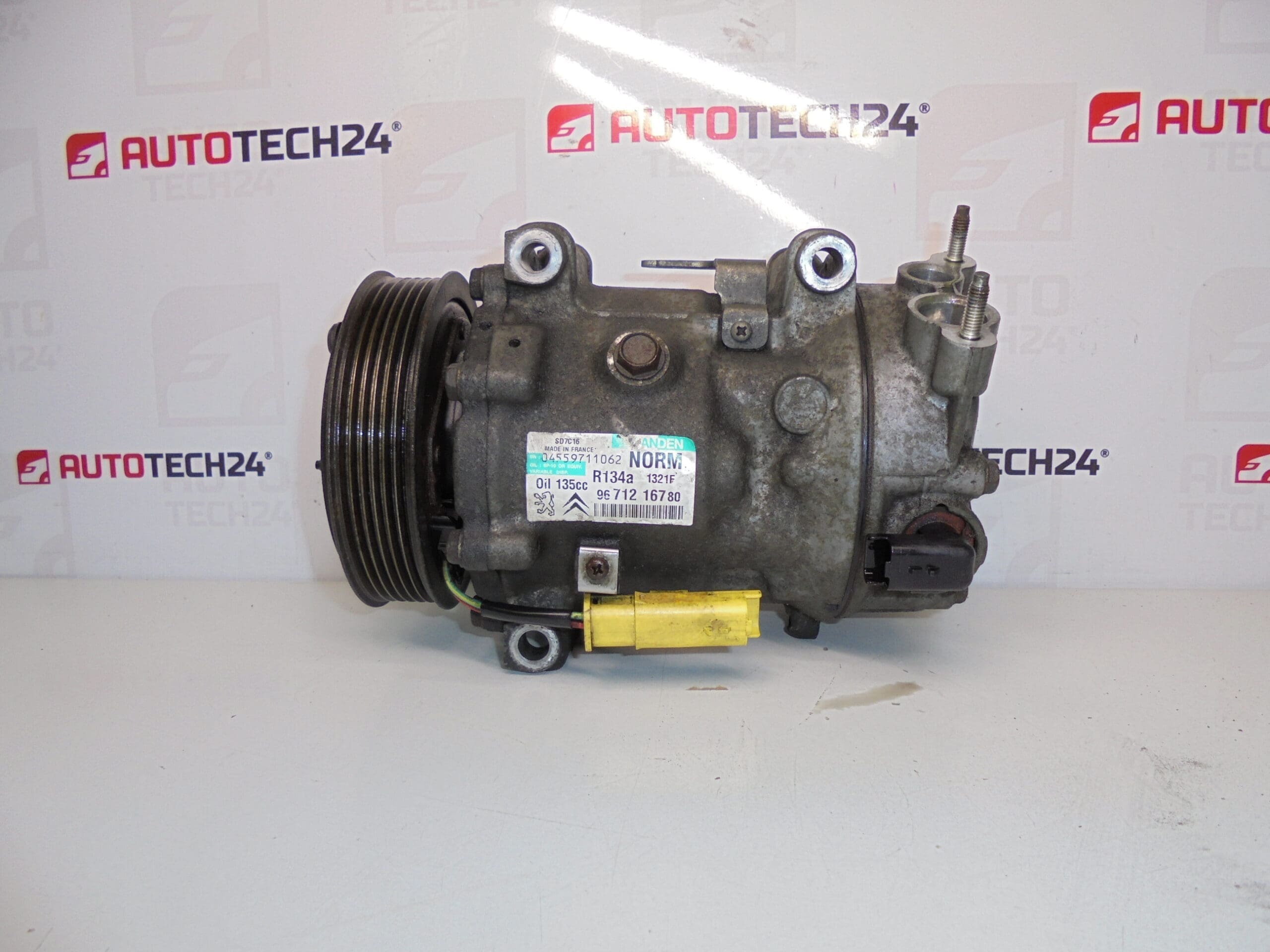 Compressore climatizzatore Sanden SD7C16 1321F 9671216780 9825868180 648734
