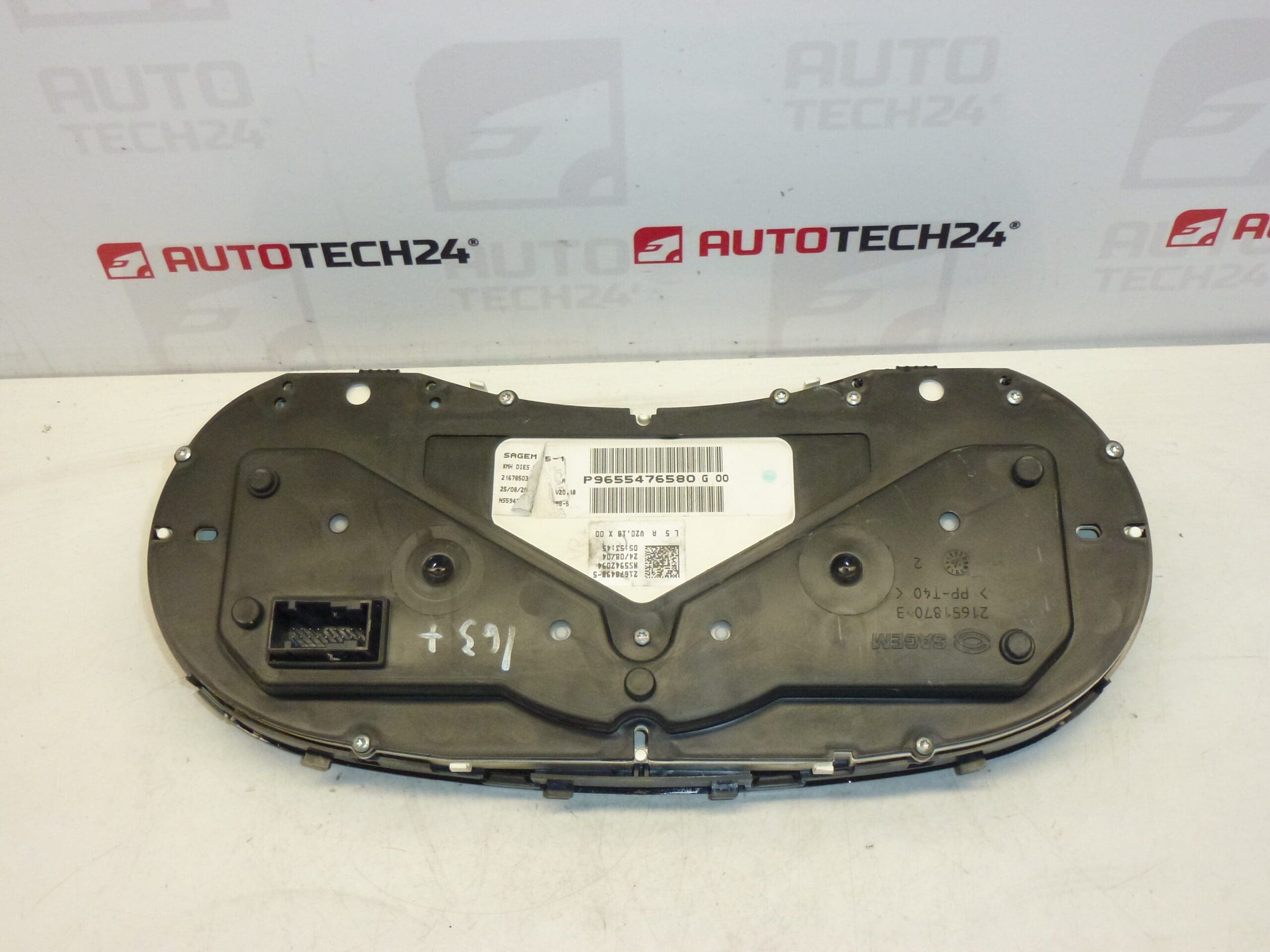 Tachimetro Peugeot 307 163000 km 9655476580 - immagine 2