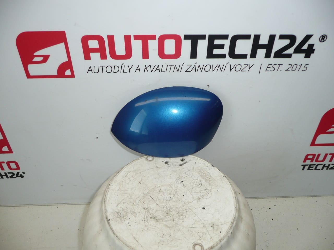 Copertura specchietto sinistro Peugeot 206 KMF 962843103F 815242