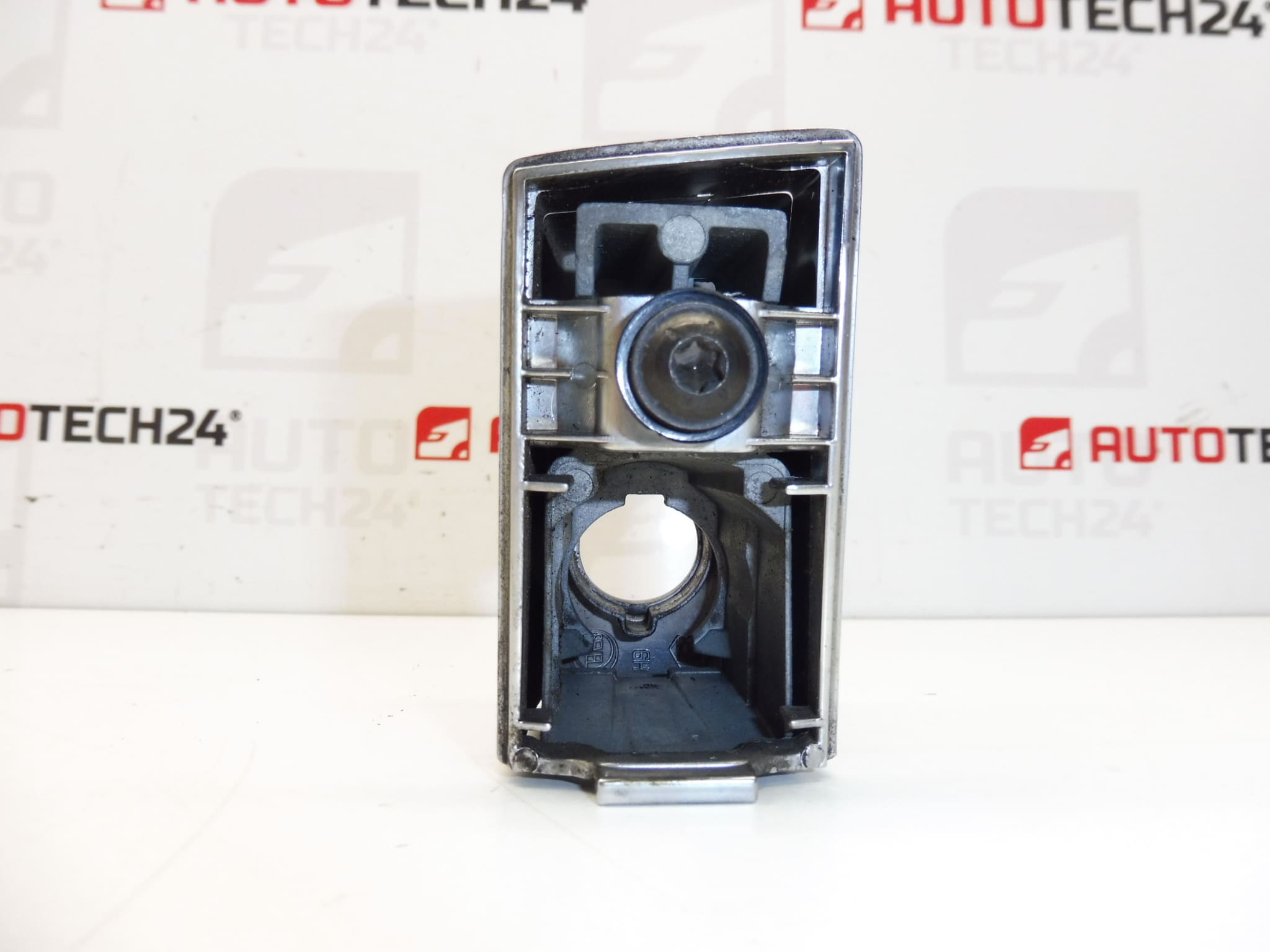 Coperchio del blocco porta anteriore sinistro Citroën Peugeot cromato 9119Y7 - immagine 2