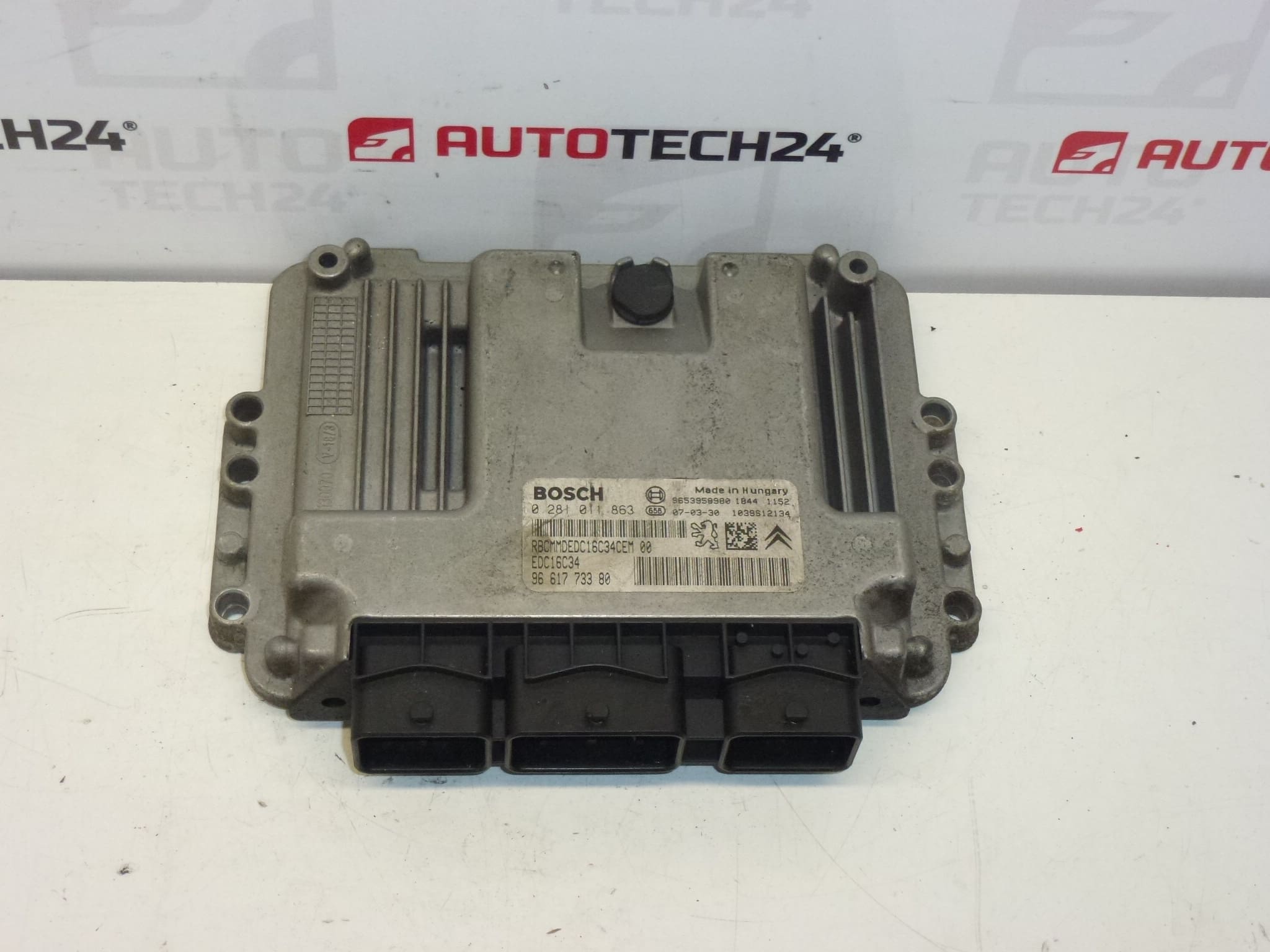 ECU Bosch EDC16C34 Citroën Peugeot 0281011863 96617773380