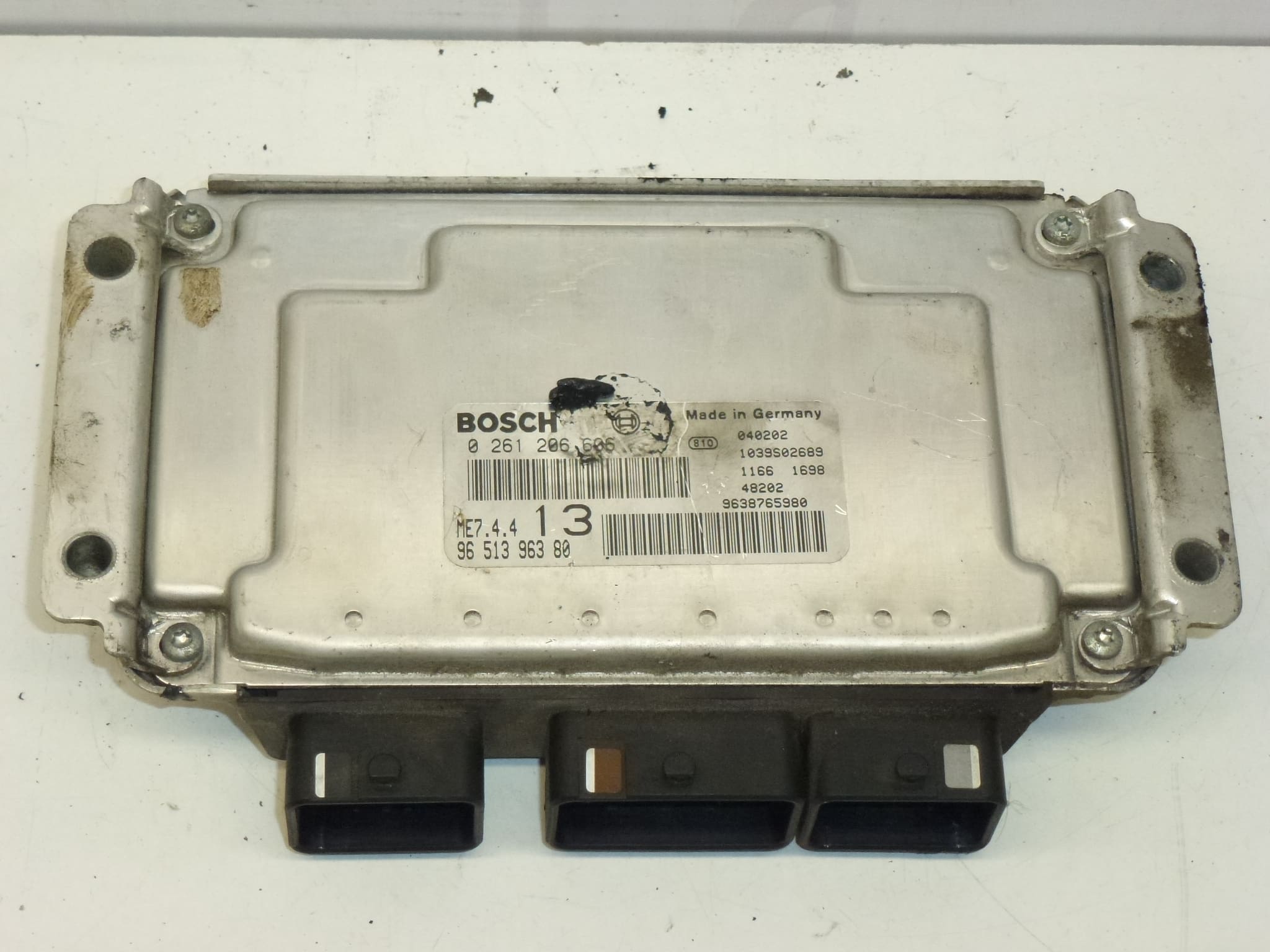 ECU Bosch ME7.4.4 0261206606 9651396380 194063 - immagine 2
