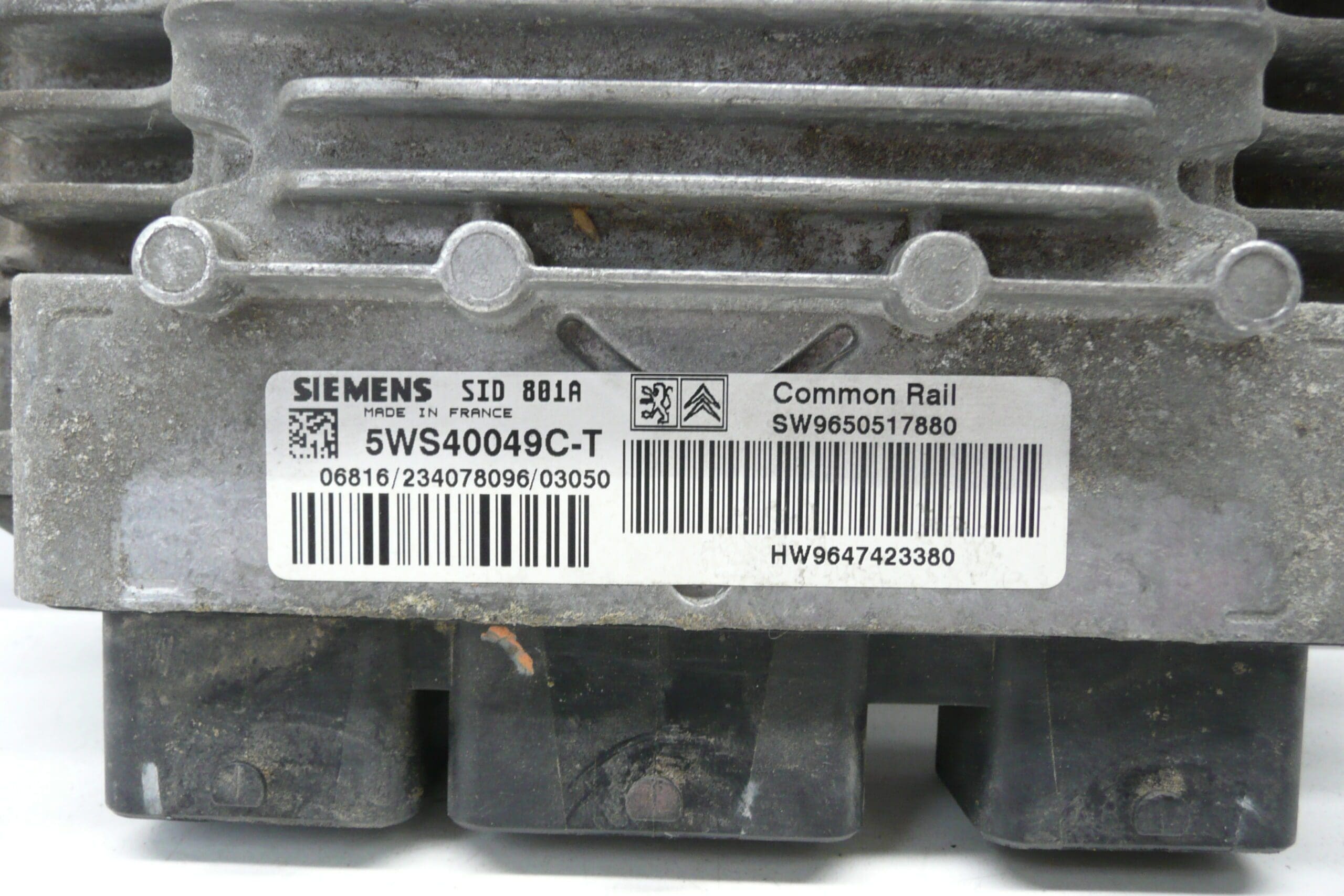 ECU Siemens SID 801A Citroën Peugeot 5WS40049C-T 1938TR - immagine 2