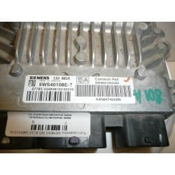 ECU Siemens SID 801A Citroën Peugeot 5WS40108E-T - immagine 2