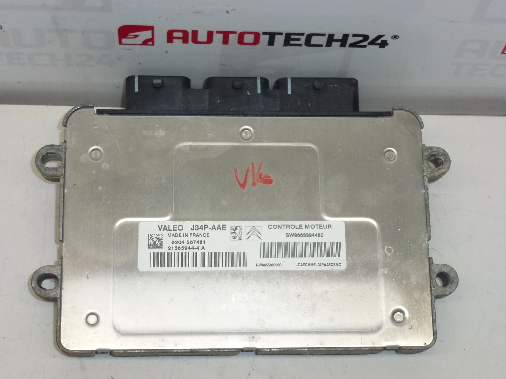 ECU Valeo J34P 9655883280 9663394480 - immagine 2