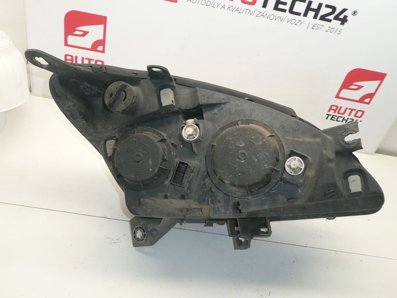 Faro Sinistro H4+H7 Citroën C5 9632664880 6204X2 - immagine 2