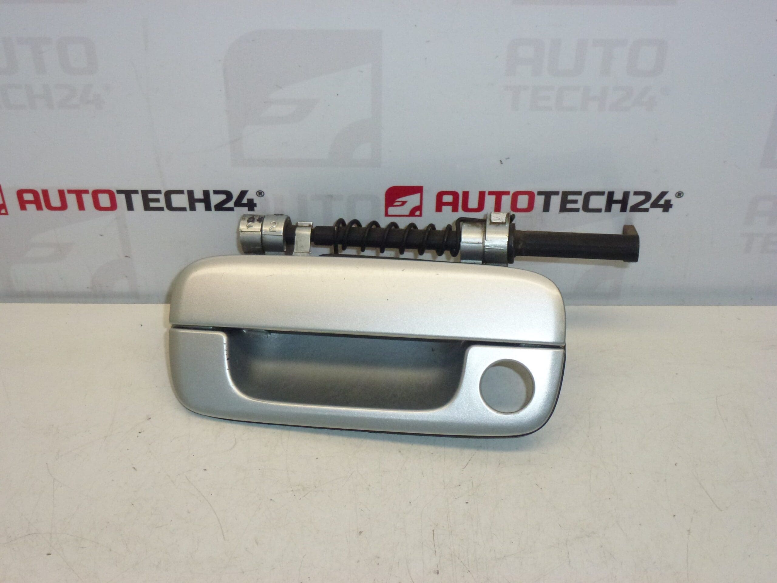 Maniglia coperchio Citroën Berlingo argento 9621858877 872072 EZRC