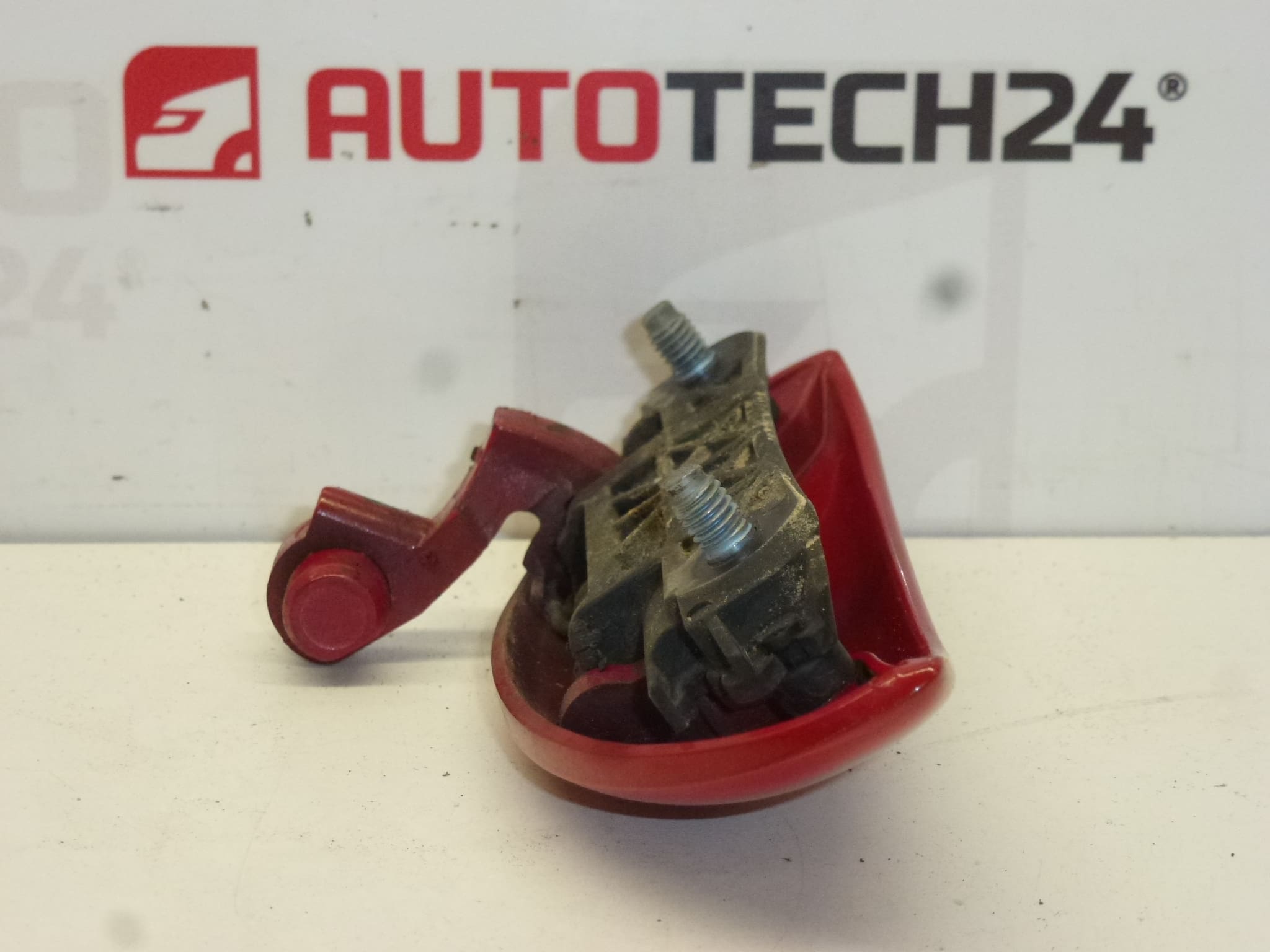 Maniglia Porta Posteriore Destra Citroën C1 Peugeot 107 Rossa 9101AN - immagine 2