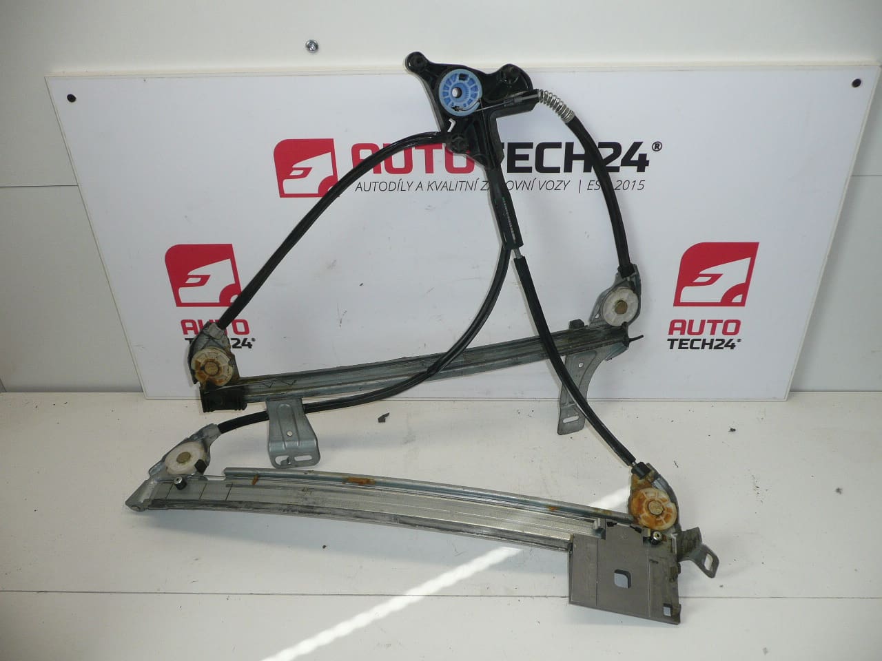 Meccanismo per alzacristalli in PP Peugeot 307 CC 9656221480 9222V9