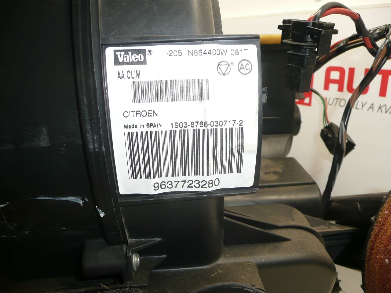 Riscaldamento Aria Condizionata Citroën C2 C3 9637723380 6450KQ - immagine 2