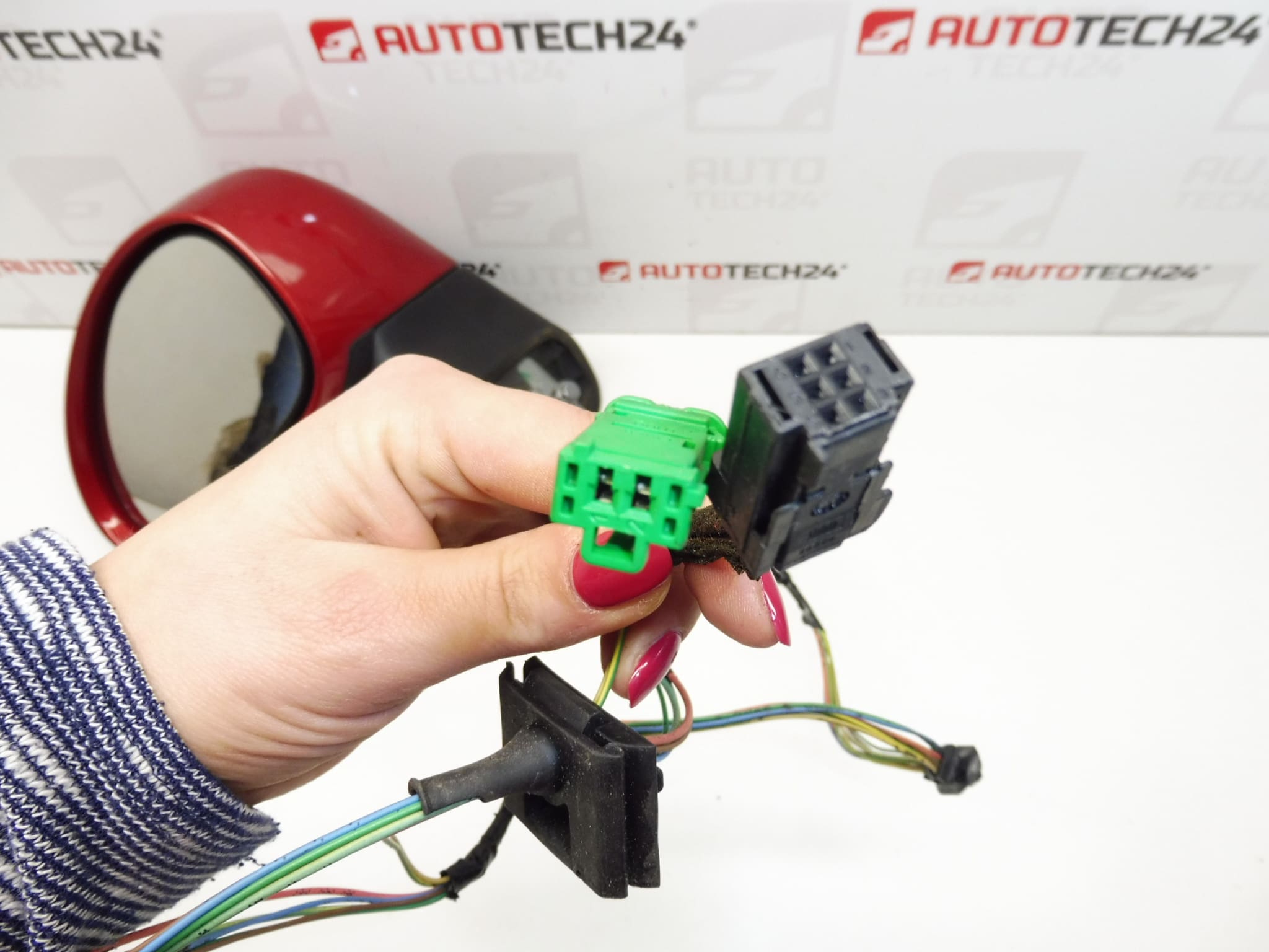 Specchietto Retrovisore Sinistro Citroën C4 EKQD 96548384 8149ZW - immagine 2