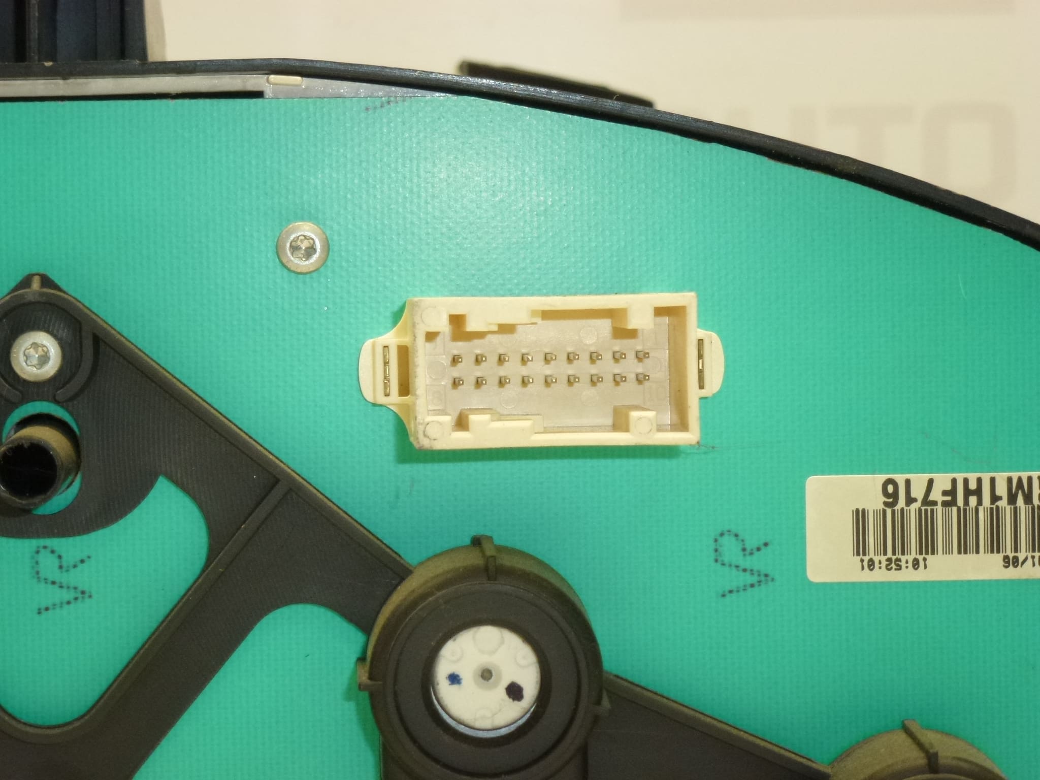 Tachimetro 176 mila km Peugeot 206 9656696280 - immagine 2