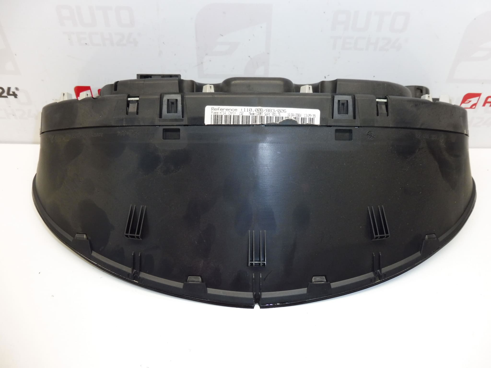 Tachometro con chilometraggio di 239000 km Peugeot 607 2.2 HDI 9648444080 6106C0 6106C1 - immagine 2