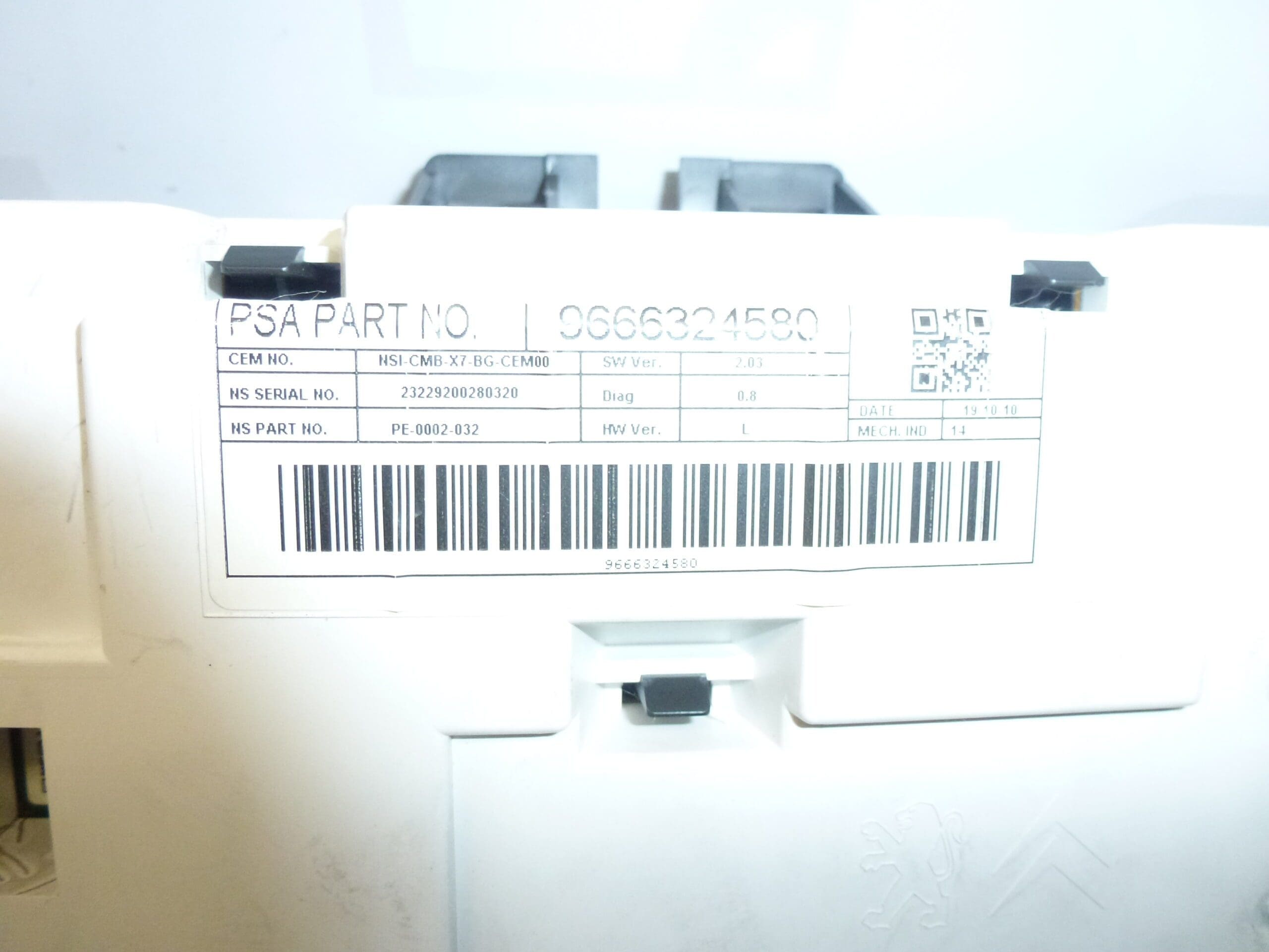 Tachimetro Citroën C5 X7 158000km 9666324580 6103PC - immagine 2