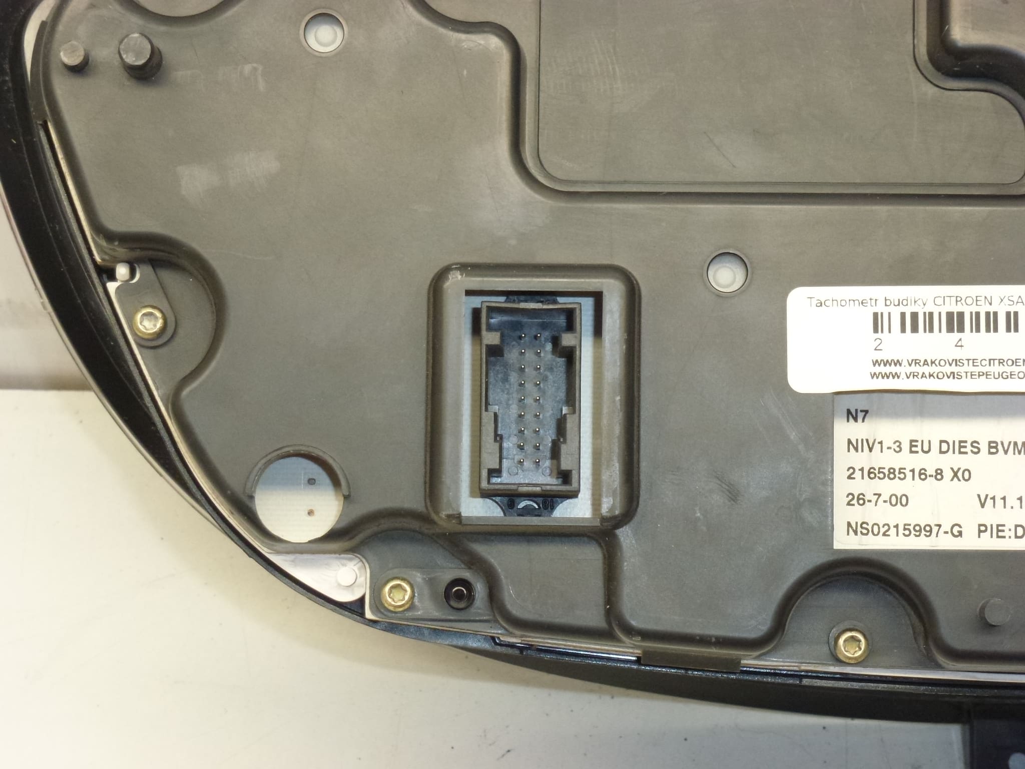 Tachometro Indicatori Citroën Xsara Sagem 9639708580 - immagine 2