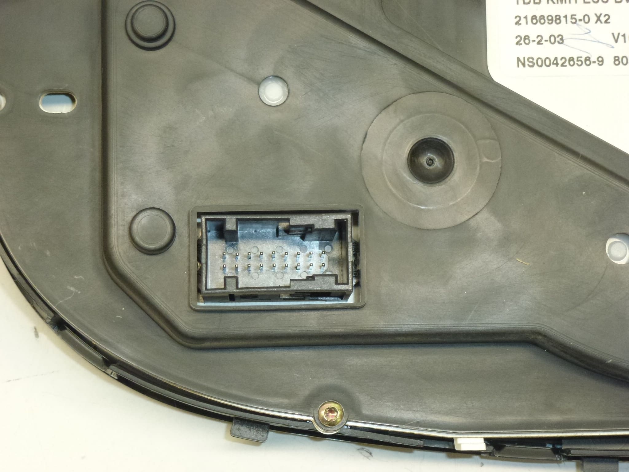 Tachometro Peugeot 307 con 182.000 km 9645768480 6103F7 - immagine 2