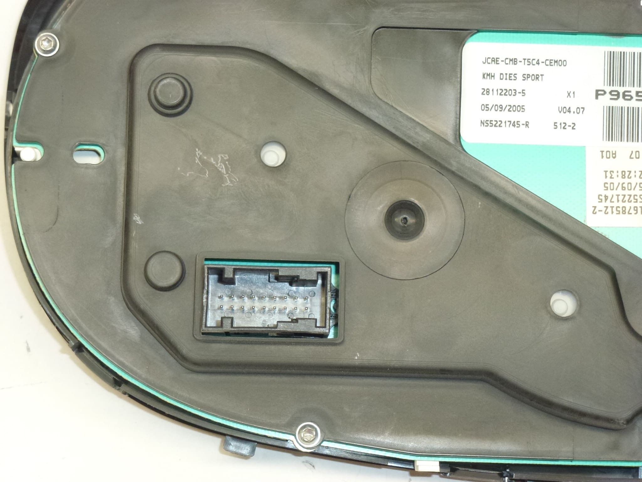 Tachimetro Peugeot 307 II 221000 km 9655925880 6106R8 6103K5 - immagine 2