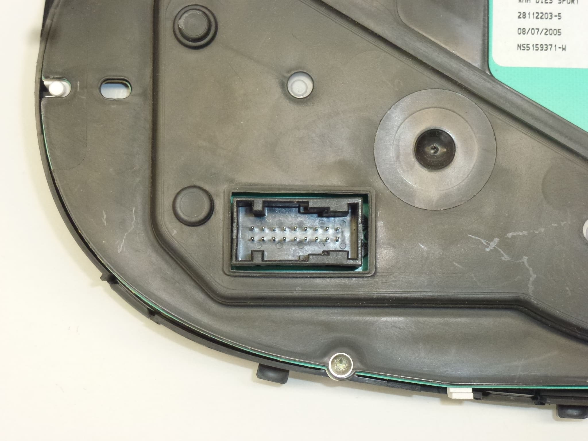 Tachimetro Peugeot 307 II percorrenza 186000 km 9655925880 6106R8 6103K5 - immagine 2