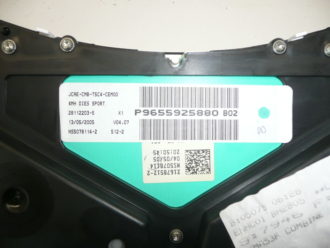 Tachimetro Peugeot 307 II Percorsi 83 Mila Km 6106R9 - immagine 2