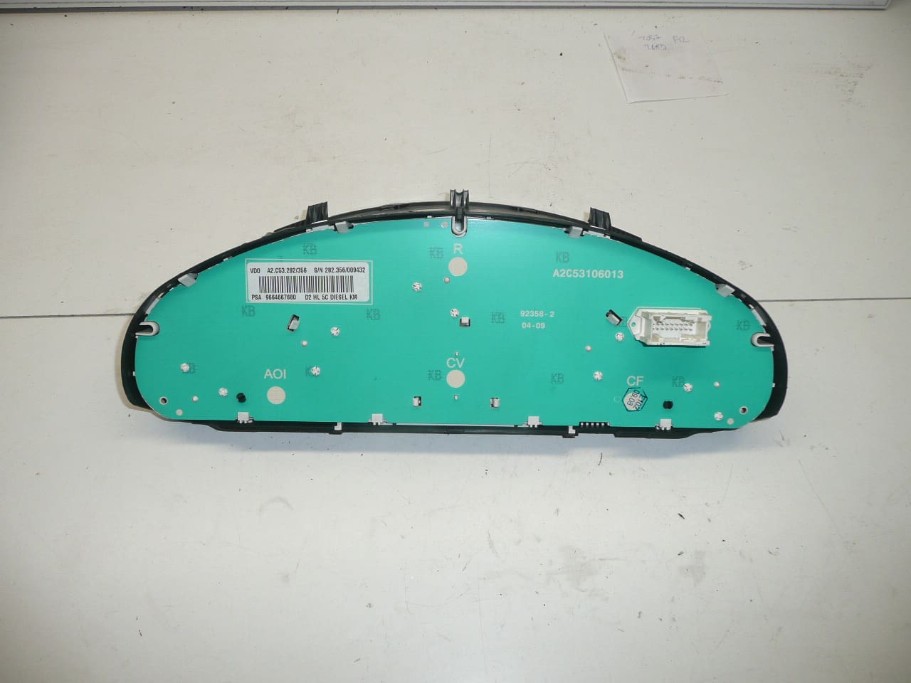 Tachimetro Peugeot 407 9664667680 610385 - immagine 2