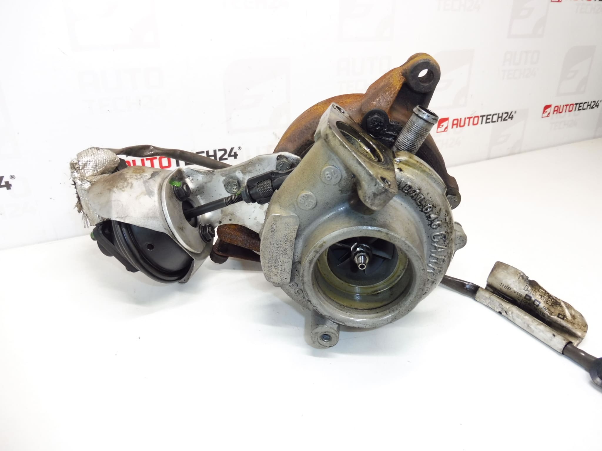 Turbo RICONDIZIONATO Citroën Peugeot GARRETT 2.0 HDI 34000 km 0375K8 - immagine 2