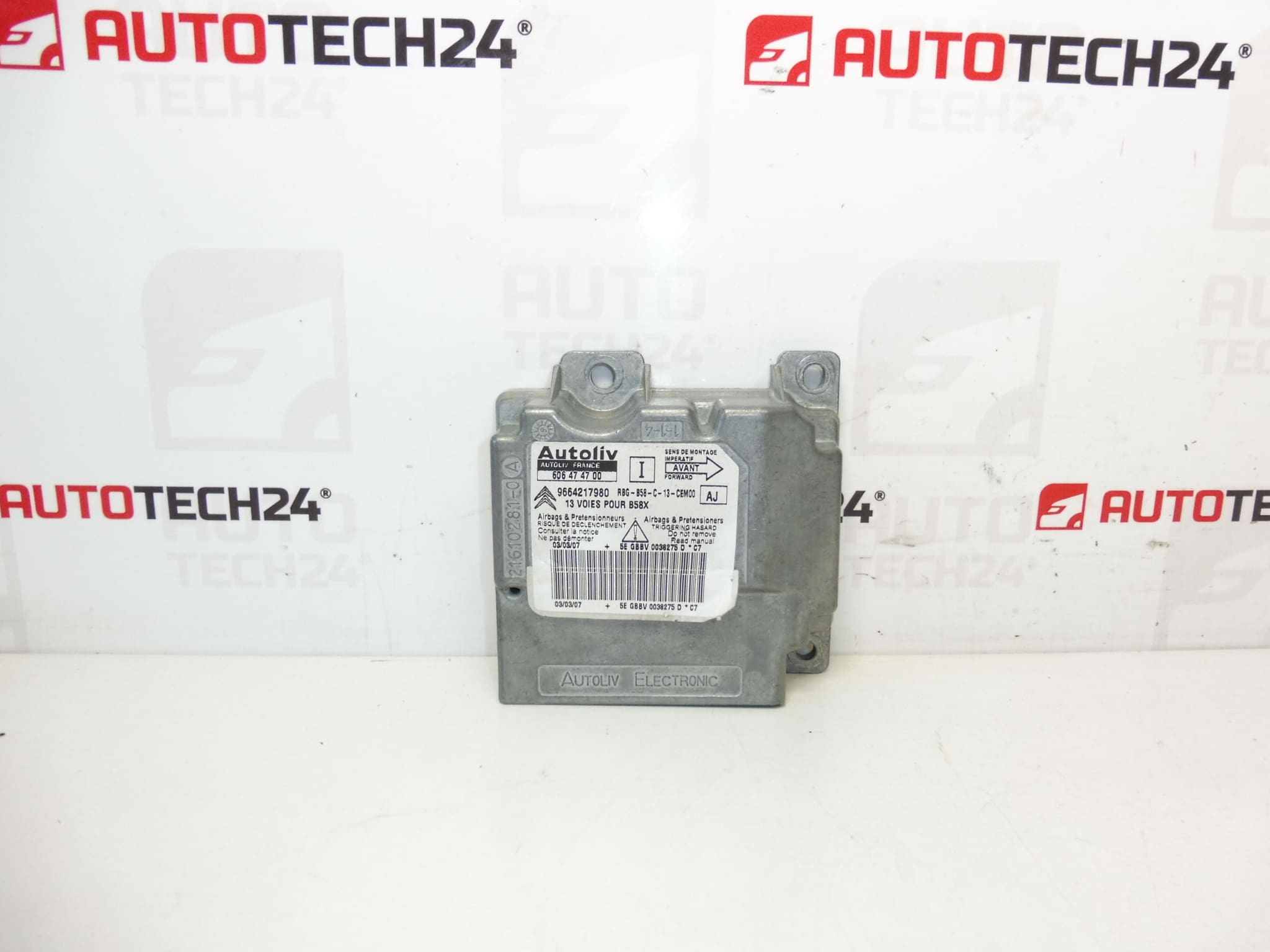 Unità airbag Citroën C4 Picasso 9664217980 603474700 6546A8