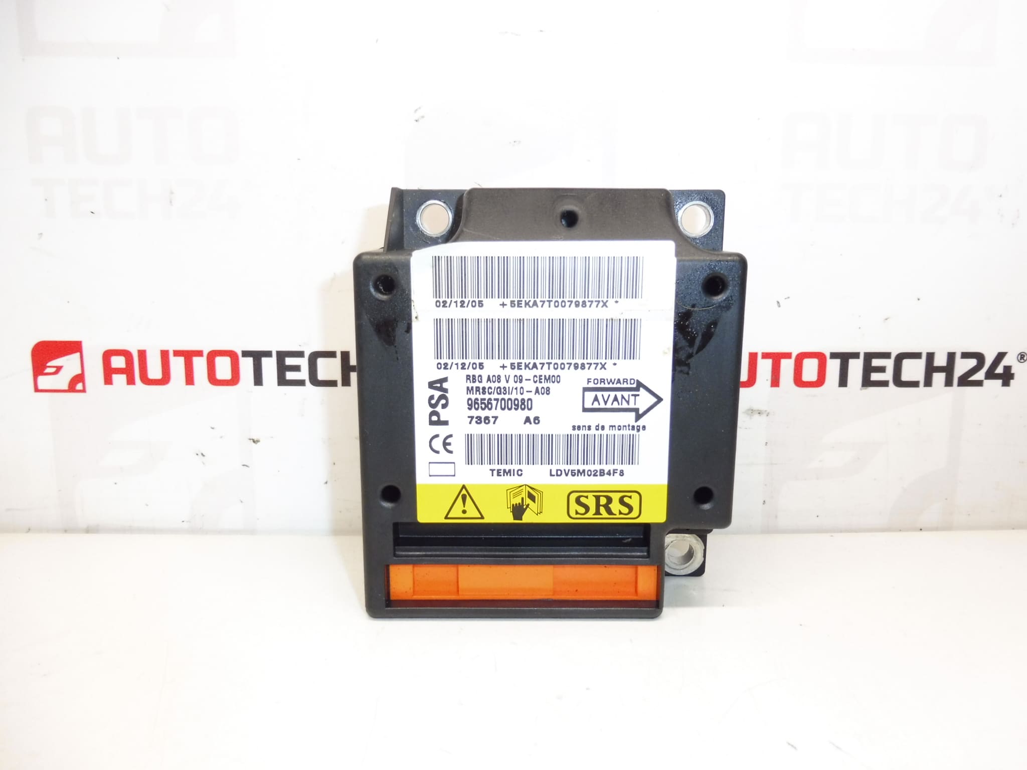 Unità airbag Peugeot 1007 9656700980 654670