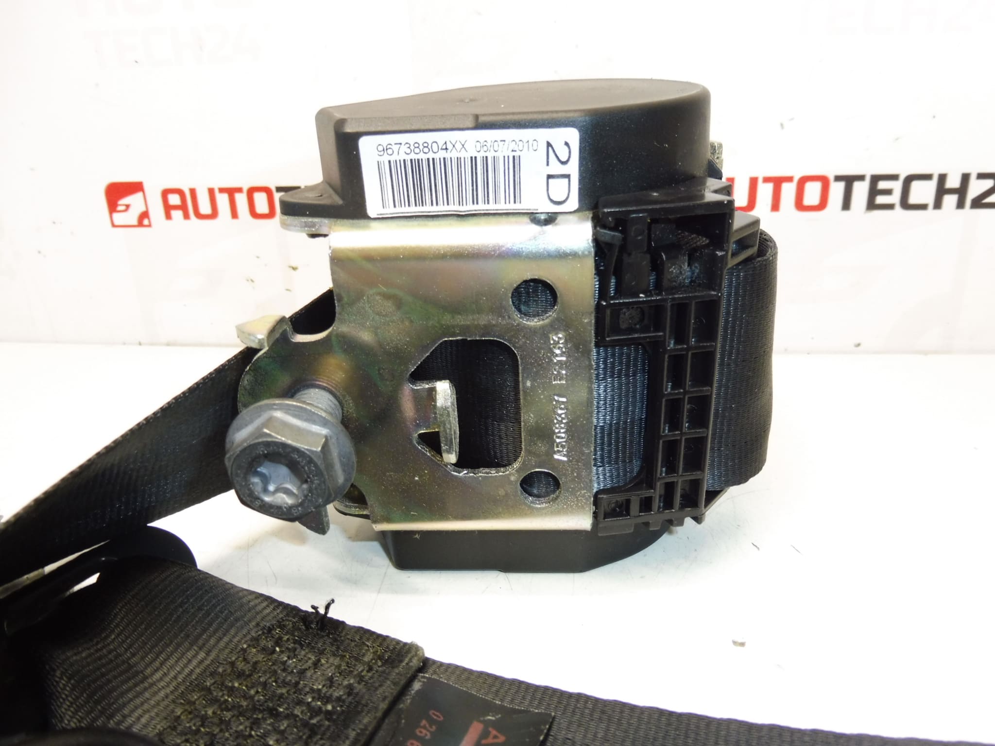 Cintura Di Sicurezza Posteriore Destra Peugeot 207 96738804XX 8975XK - immagine 2