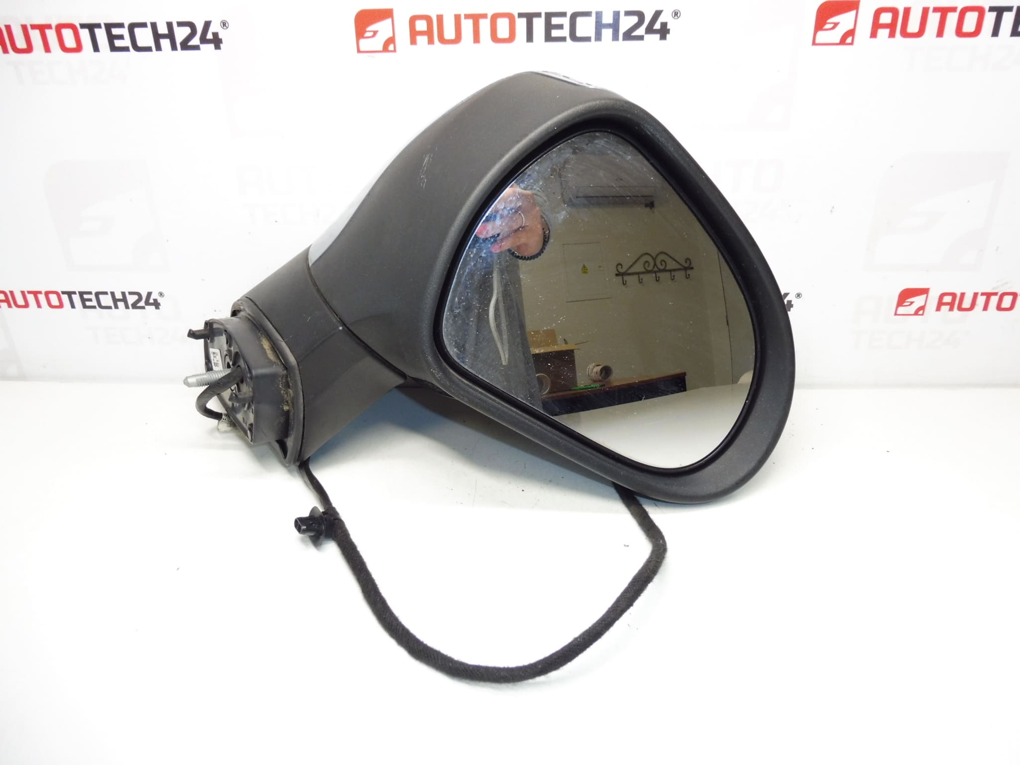 Specchietto retrovisore destro per Peugeot 207 KGZD 96806501XT 8149ZH - immagine 2
