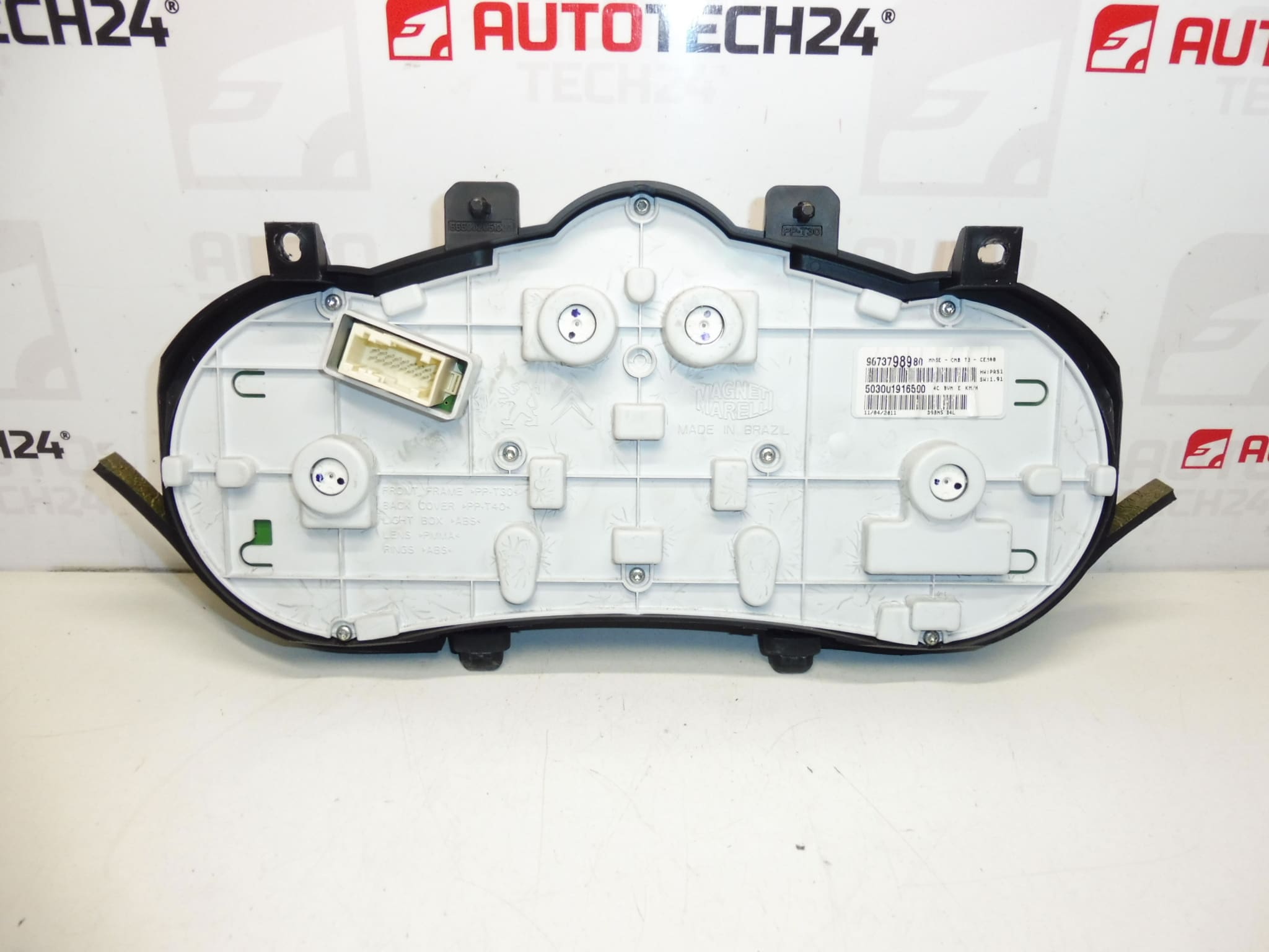 Tachimetro Peugeot 206+ 101200 km 9673798980 6103HG - immagine 2