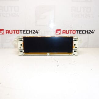 Display della radio computerizzata Peugeot 807 Citroen C8 9664336280