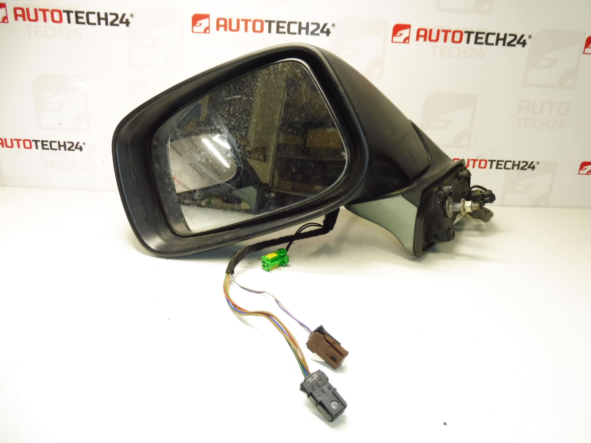 Specchietto retrovisore esterno sinistro elettrico pieghevole PSA Citroën Peugeot 14009348S2 8153FS - immagine 2