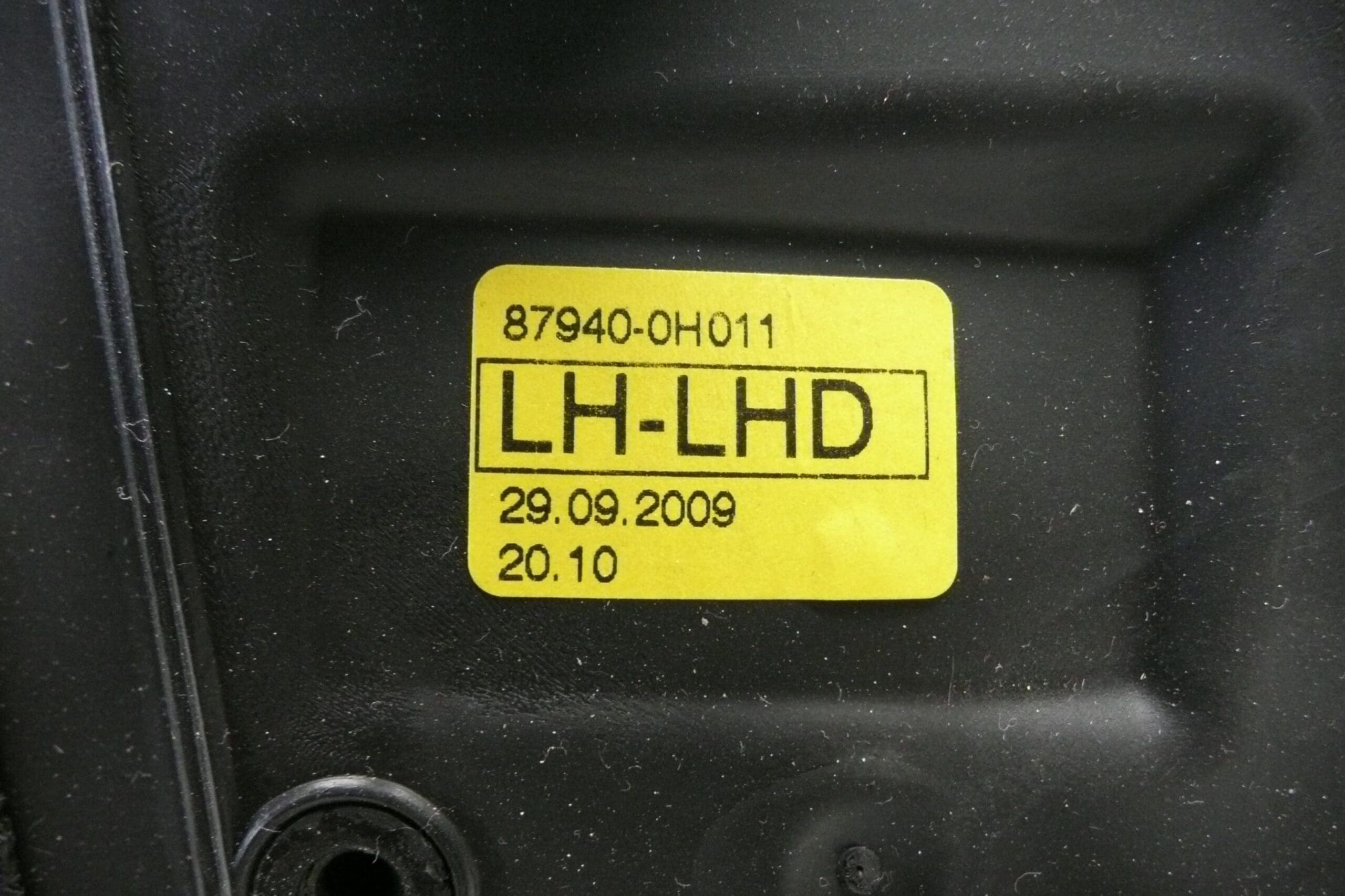 Specchio sinistro bianco Citroën C1 Peugeot 107 87940-0H010 87940-0H011