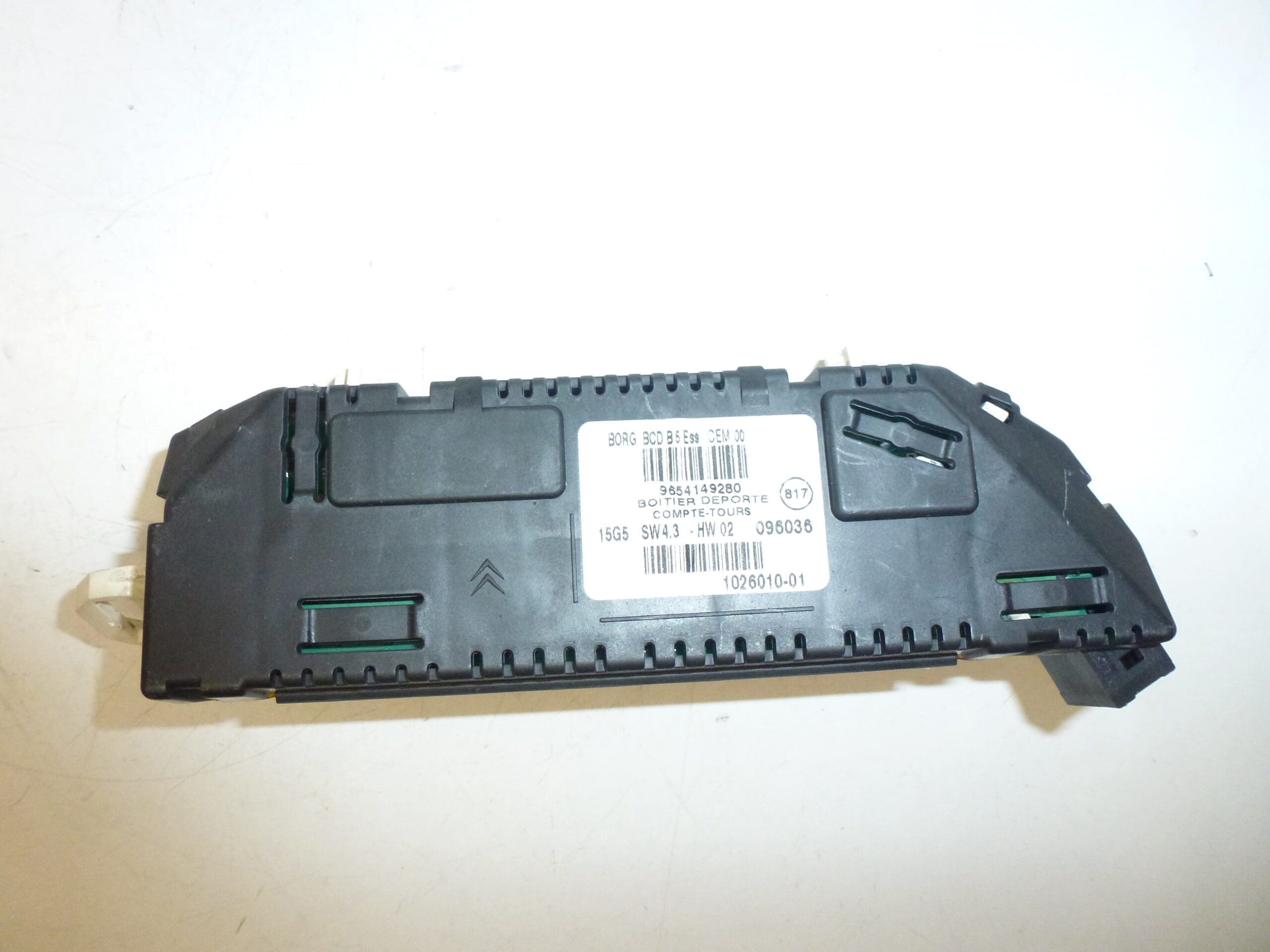 Display tachimetro Citroën C4 9662225980 6106E0