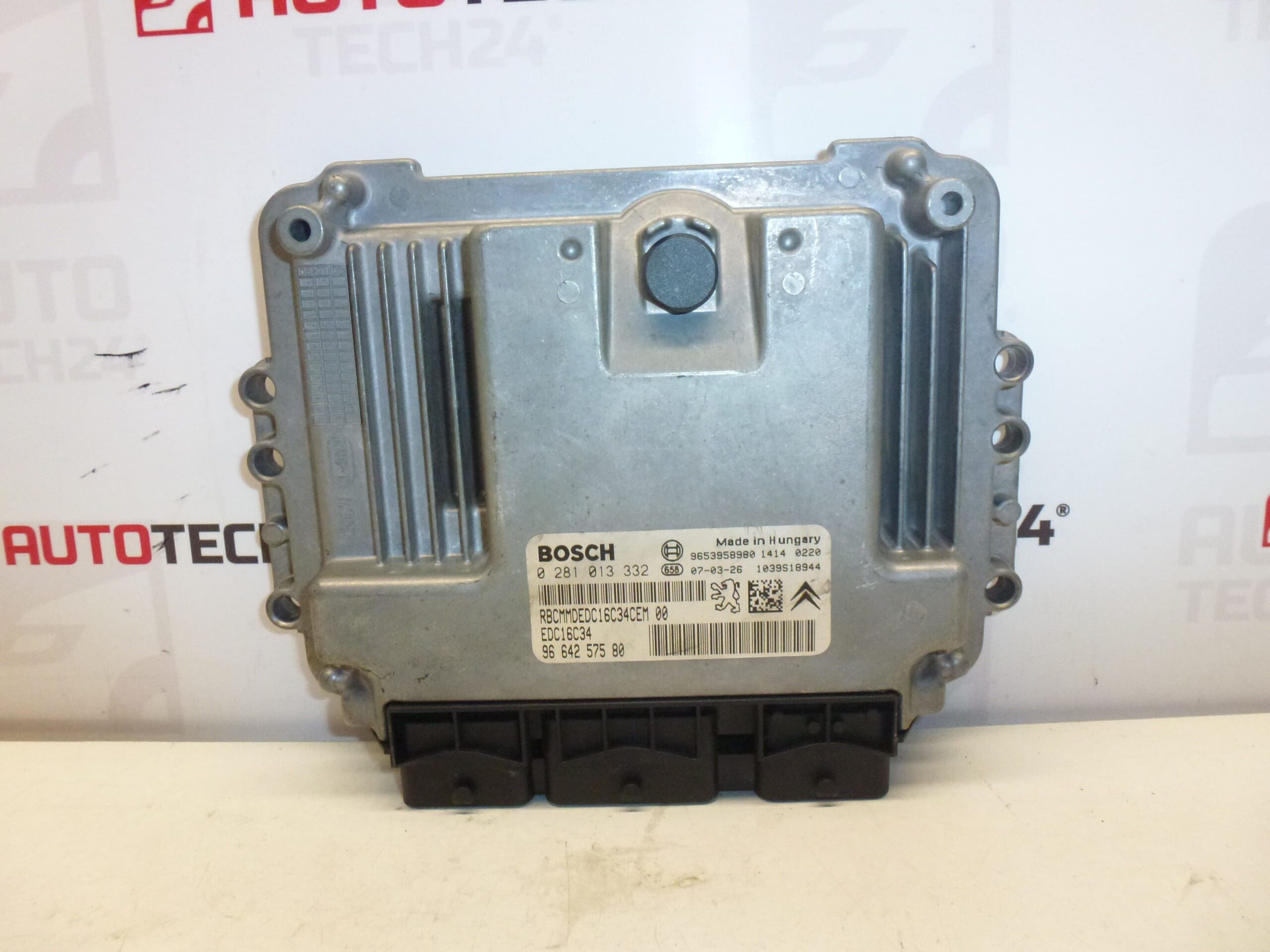 ECU VERGINE Citroën Peugeot Bosch EDC16C34 0281013332