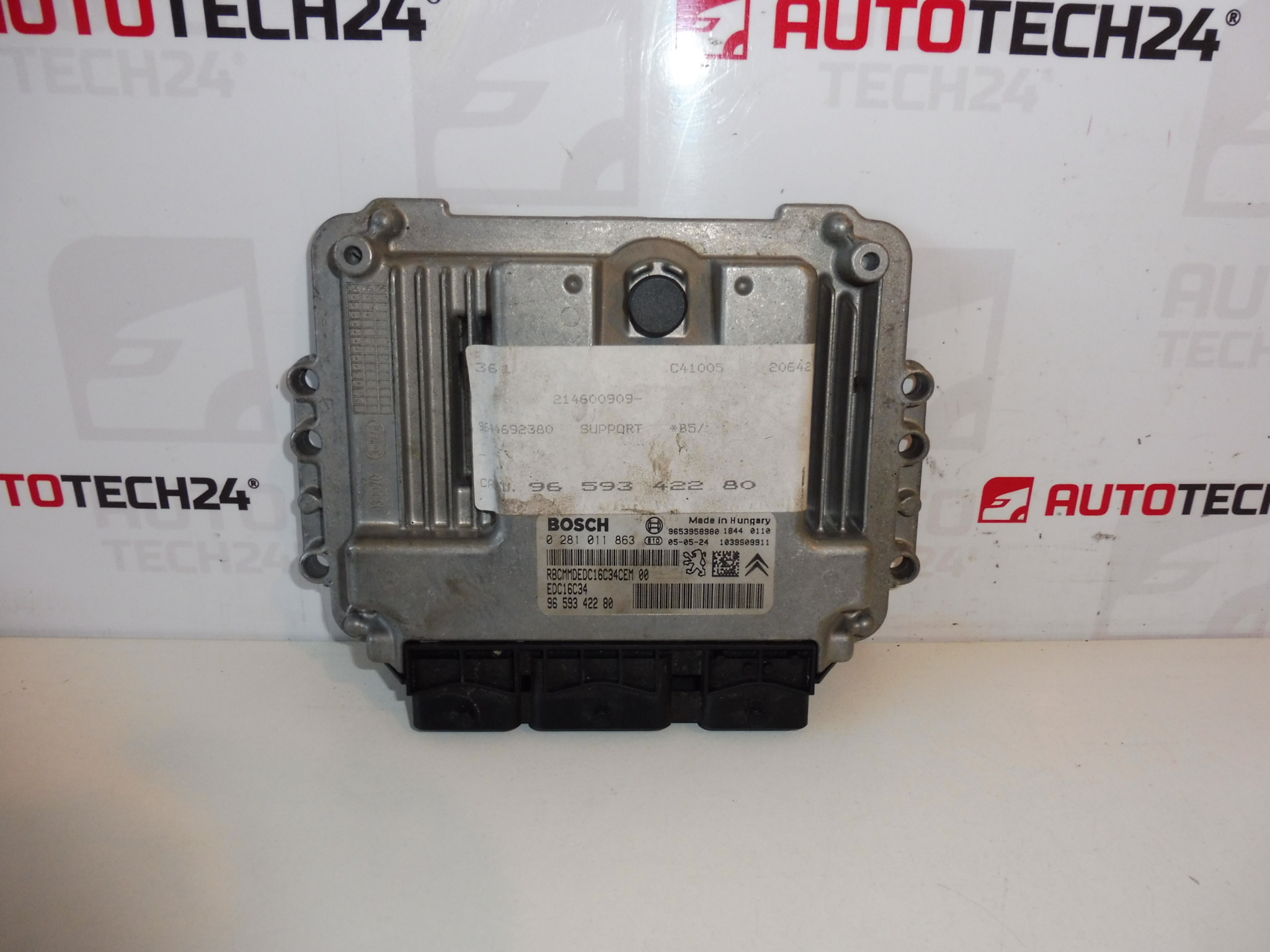 Centralina elettronica Bosch EDC16C34 Citroën Peugeot 0281011863 9659342280