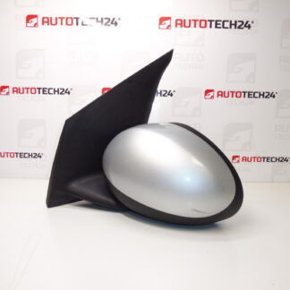 Specchio sinistro argento KTB Citroën C1 Peugeot 107 87940-0H010 8149YE