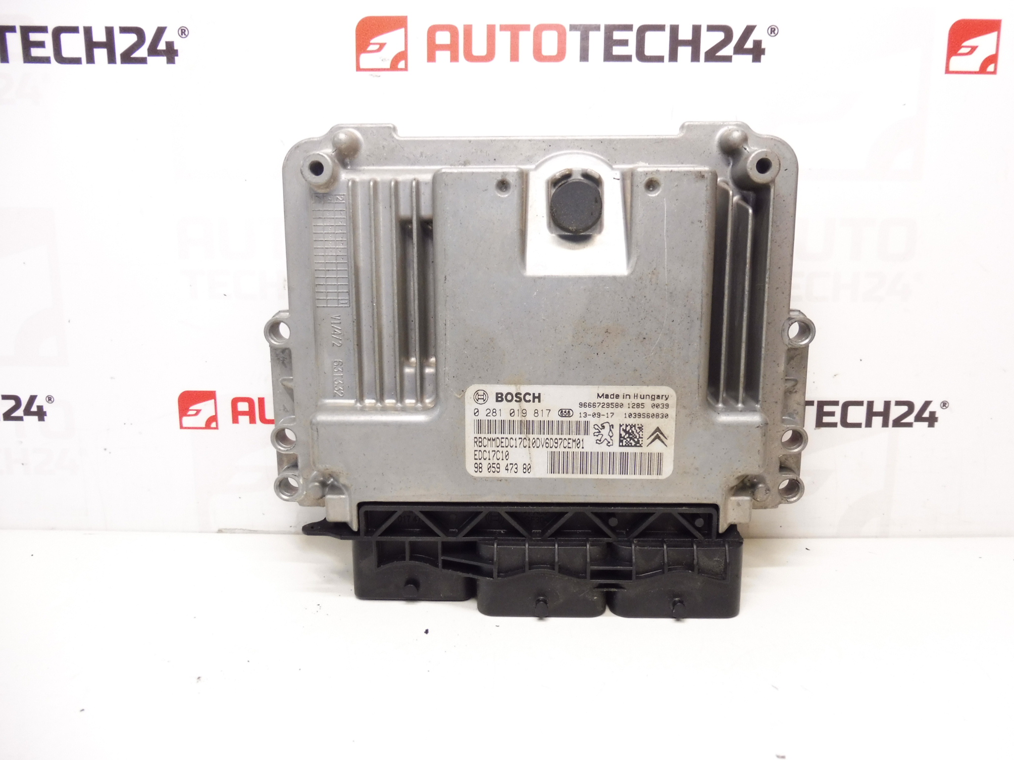 Centralina elettronica Bosch EDC17C10 Citroën Peugeot 0281019817 9805947380