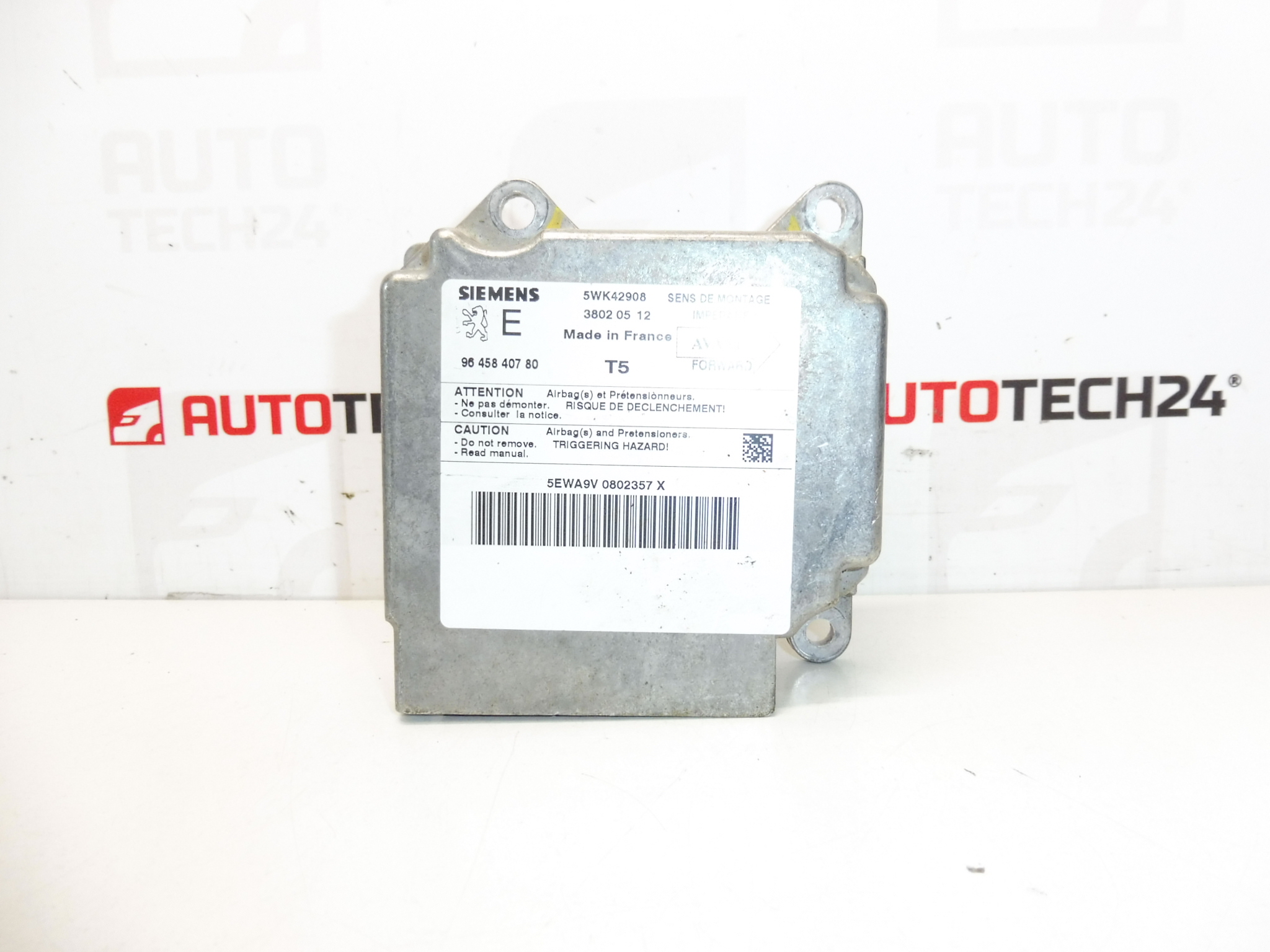 Unità airbag Siemens Peugeot 307 9645840780 6545HE