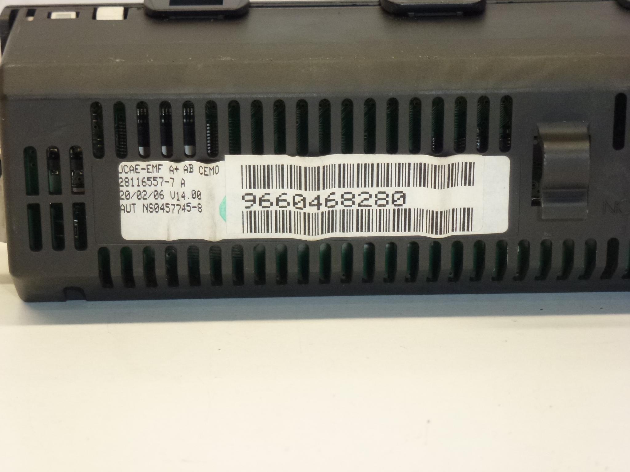 Display Citroën C5 climatizzatore singolo 9660468280 6155FV