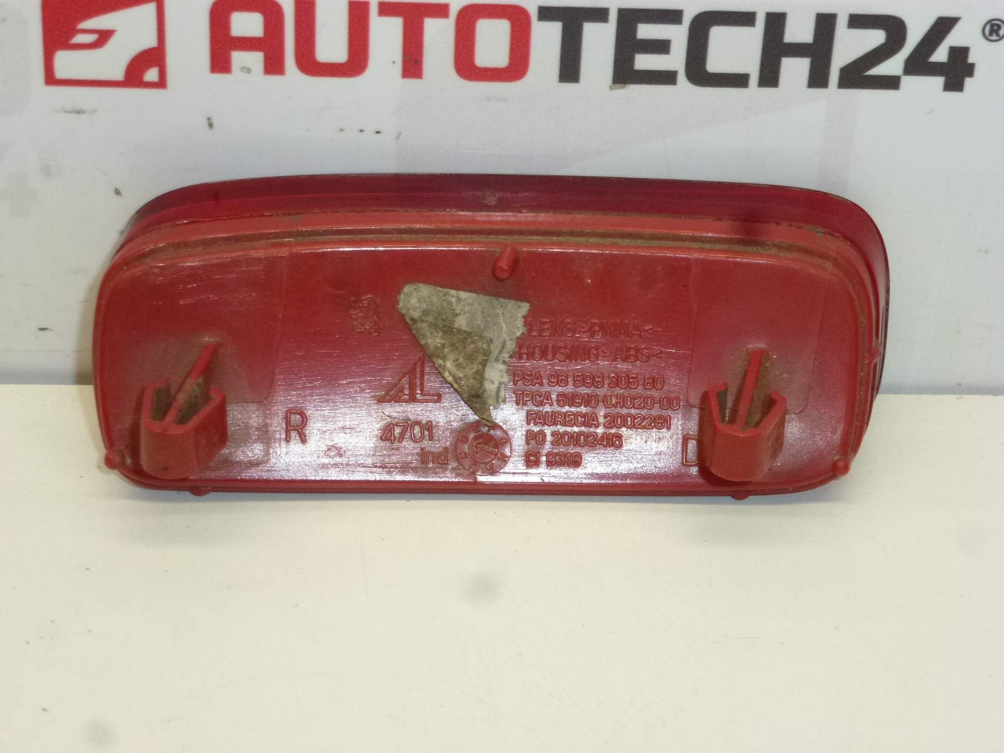 Catarifrangente destro Citroën C1 Peugeot 107 9659830580