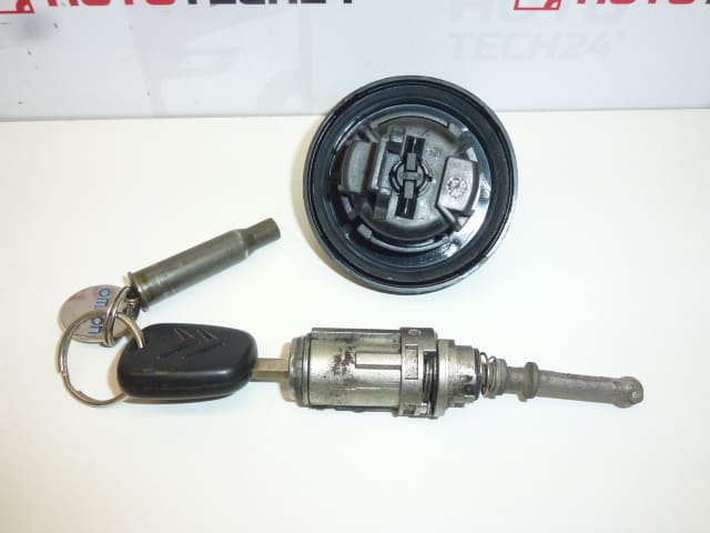 Set di Serrature Citroën C2 C3 3 Chiavi 4162FP - immagine 2